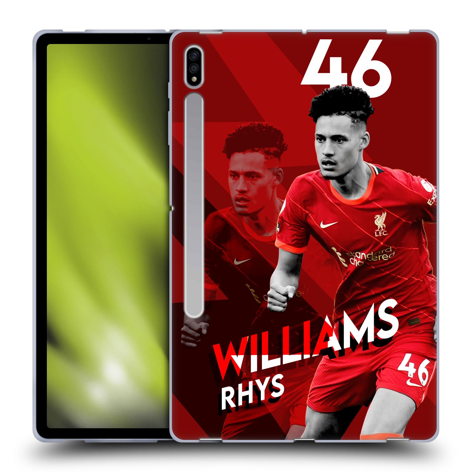 LIVERPOOL FC LFC 2021/22 FIRST TEAM SOFT GEL CASE FOR SAMSUNG TABLETS 1 - Picture 12 of 15