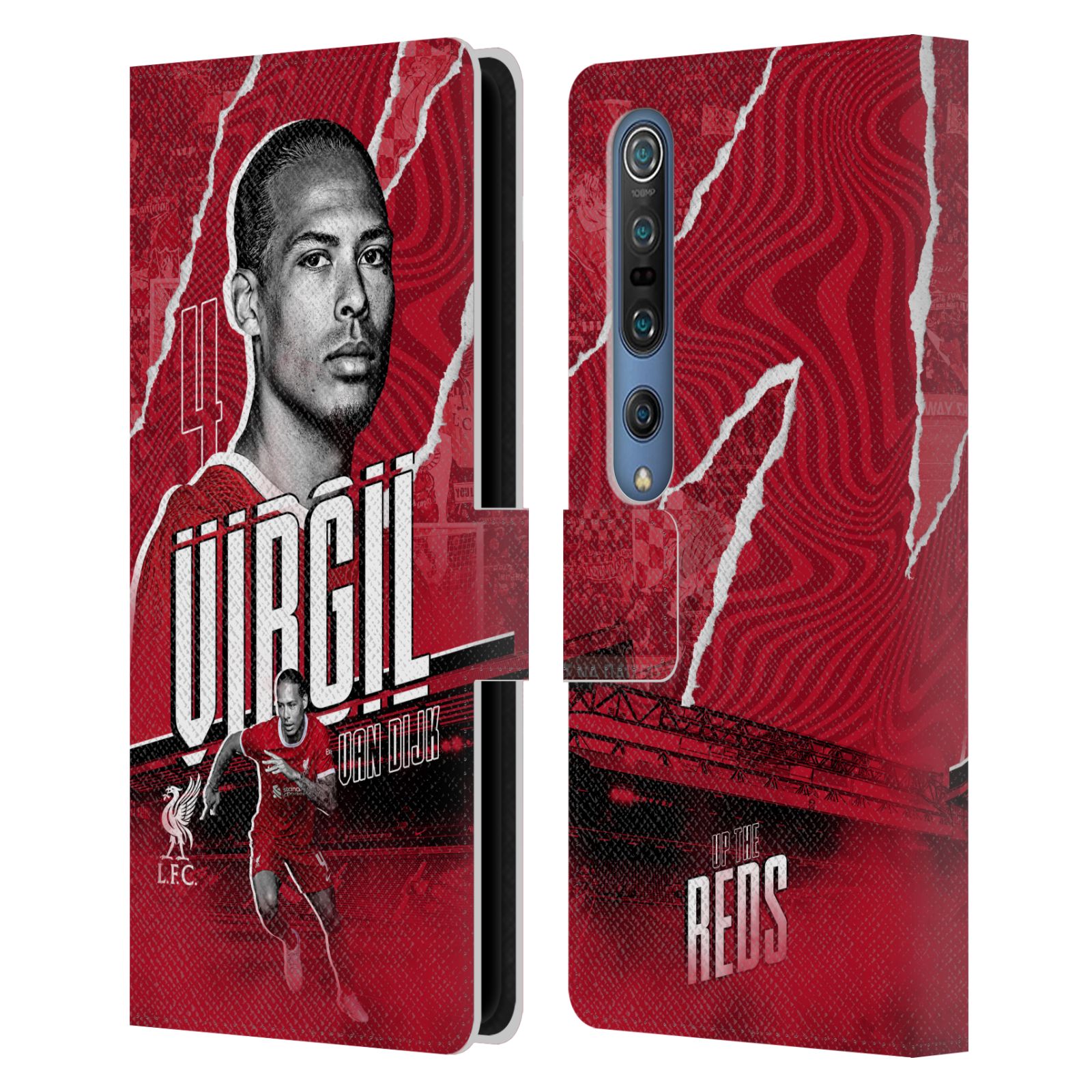 LIVERPOOL FC LFC 2023/24 FIRST TEAM PU LEATHER BOOK CASE FOR XIAOMI PHONES - Picture 12 of 12