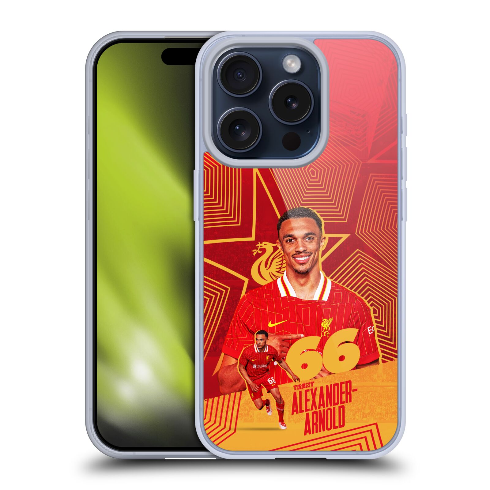 LIVERPOOL FC LFC 2024/25 FIRST TEAM SOFT GEL CASE FOR APPLE iPHONE PHONES - Picture 13 of 14