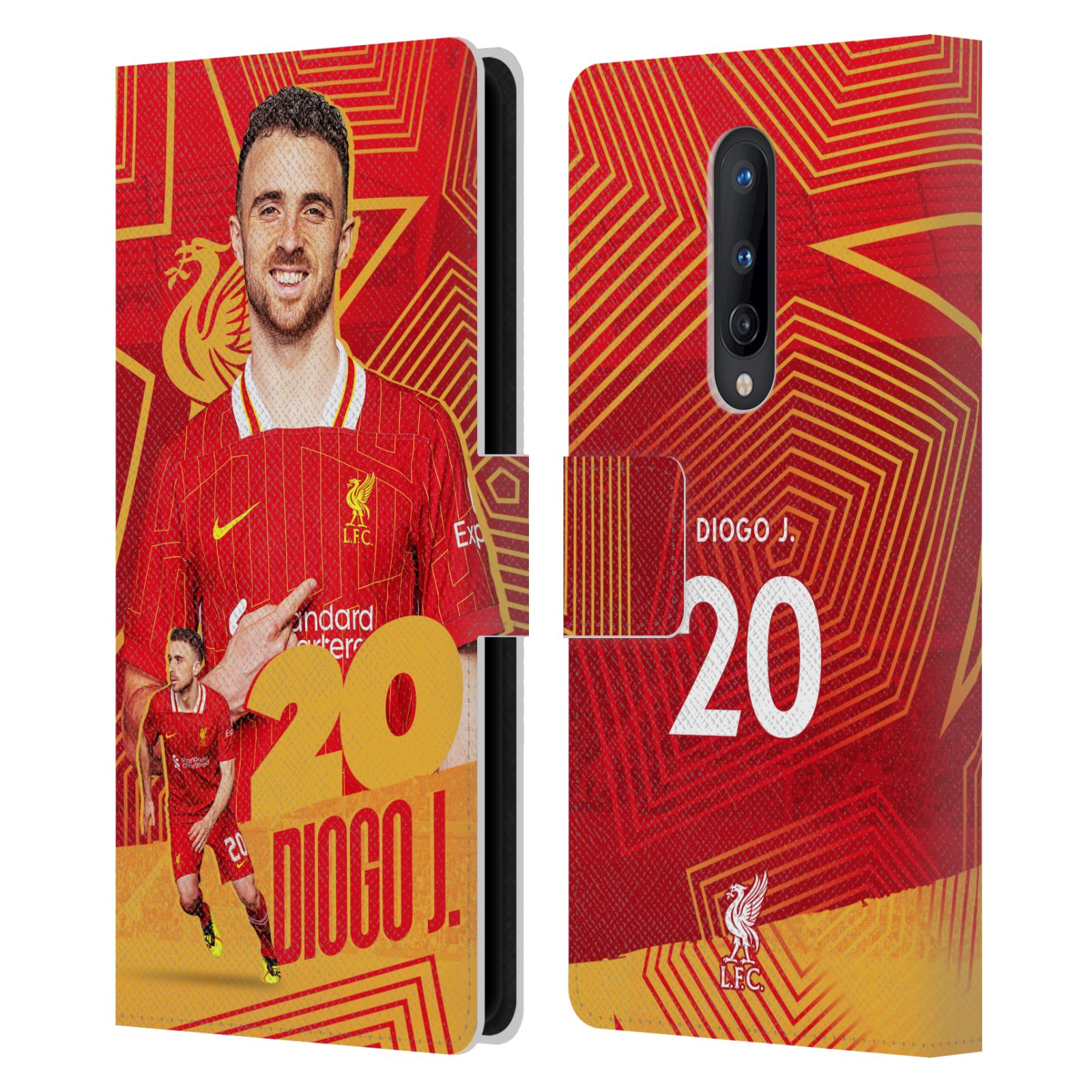 LIVERPOOL FC LFC 2024/25 FIRST TEAM PU LEATHER BOOK CASE FOR ONEPLUS PHONES - Picture 9 of 13