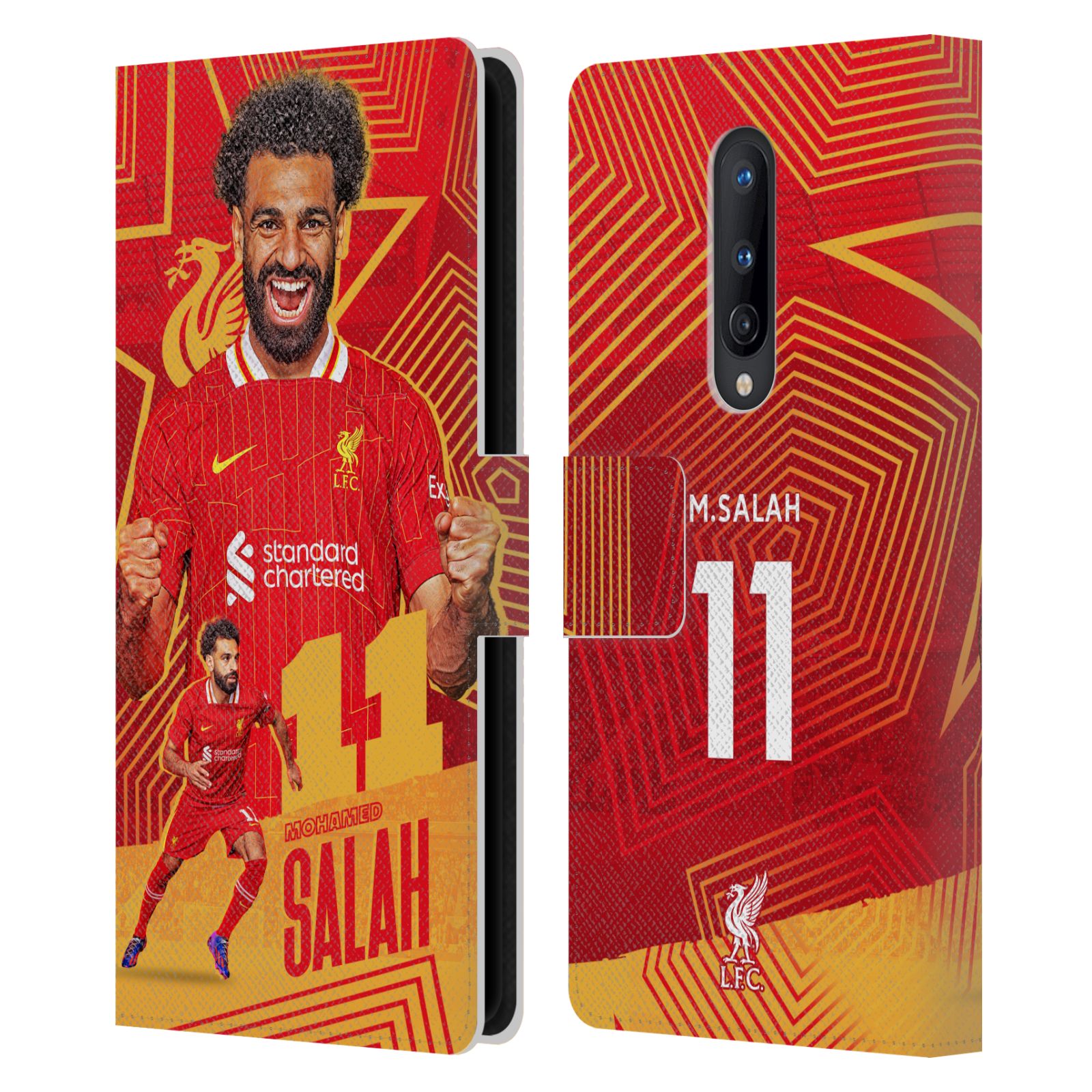 LIVERPOOL FC LFC 2024/25 FIRST TEAM PU LEATHER BOOK CASE FOR ONEPLUS PHONES - Picture 11 of 13