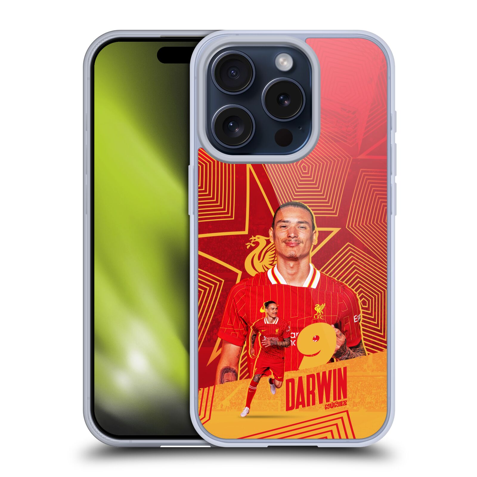LIVERPOOL FC LFC 2024/25 FIRST TEAM SOFT GEL CASE FOR APPLE iPHONE PHONES - Picture 9 of 14