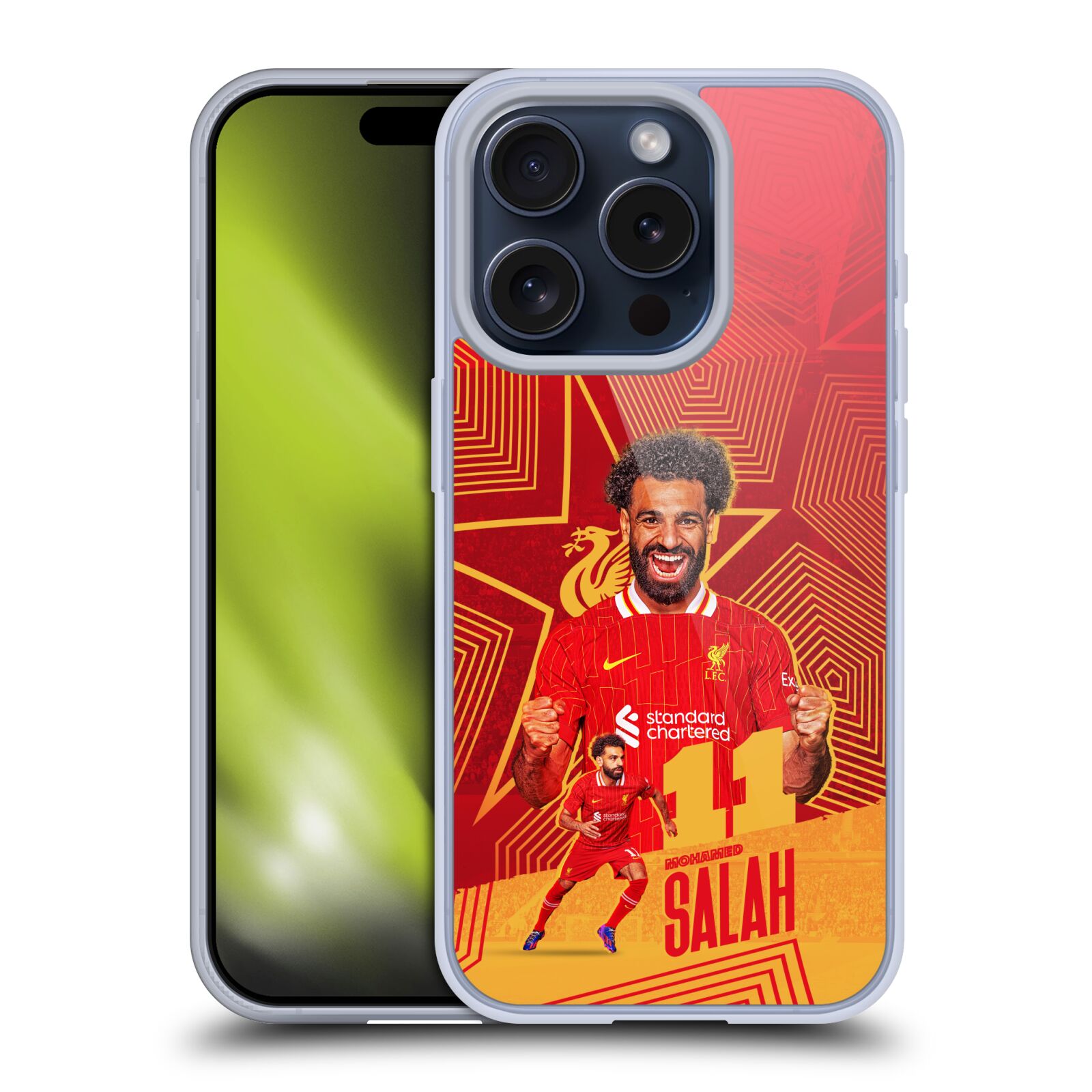 LIVERPOOL FC LFC 2024/25 FIRST TEAM SOFT GEL CASE FOR APPLE iPHONE PHONES - Picture 12 of 14