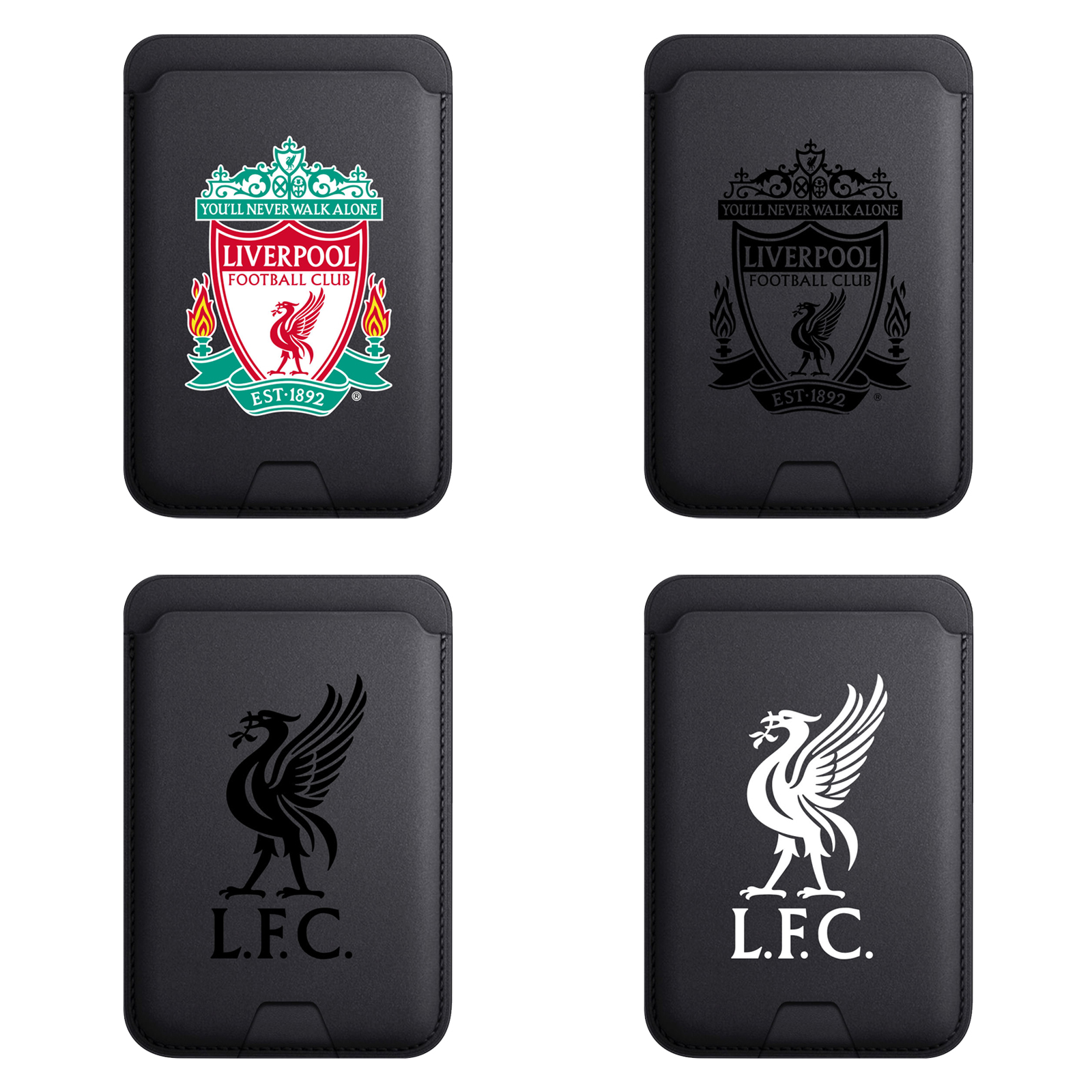 Head Case Designs Licenza Ufficiale Personalizzata Personale Liverpool Football Club Away 2021/22 Kit Custodia Cover in Pelle a Portagoglio Compatibile con Apple iPhone 13 PRO Max