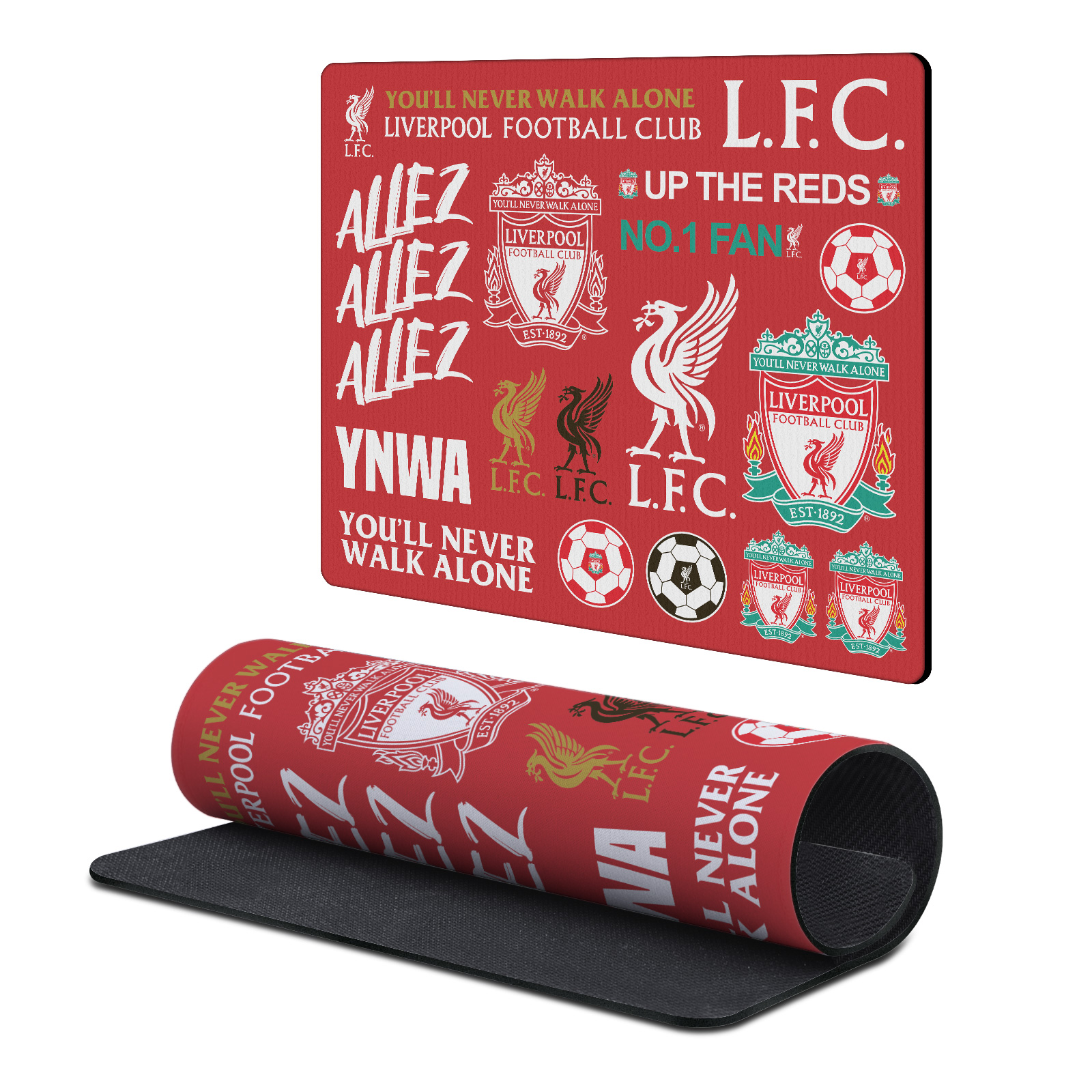 Sticker Collage Mouse Mat for 25 × 30 cm