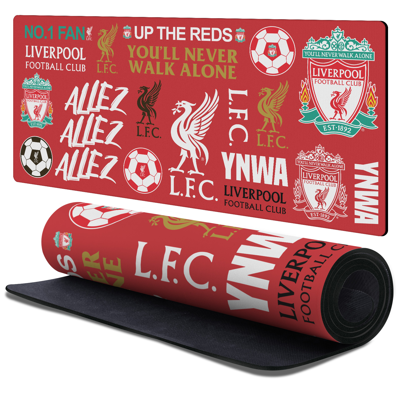 Sticker Collage Desk Mat for Large · 90 × 40 cm