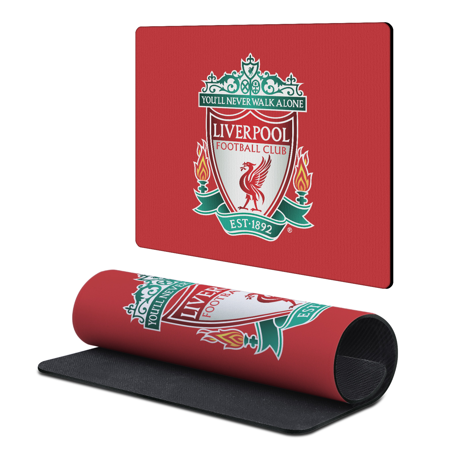 Crest Red Mouse Mat for 25 × 30 cm