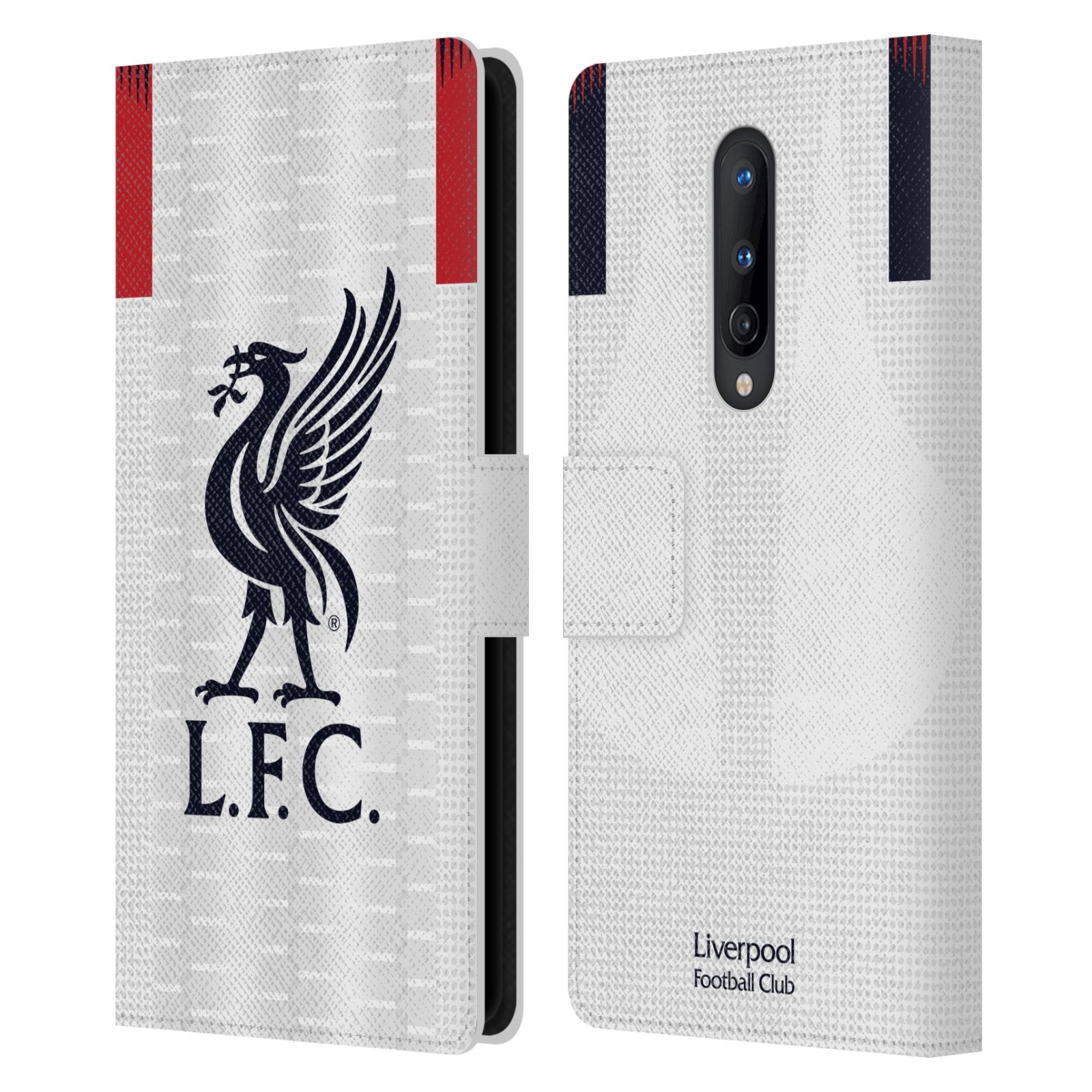LIVERPOOL FC LFC 2019/20 KIT PU LEATHER BOOK WALLET CASE FOR ONEPLUS PHONES - Picture 7 of 10