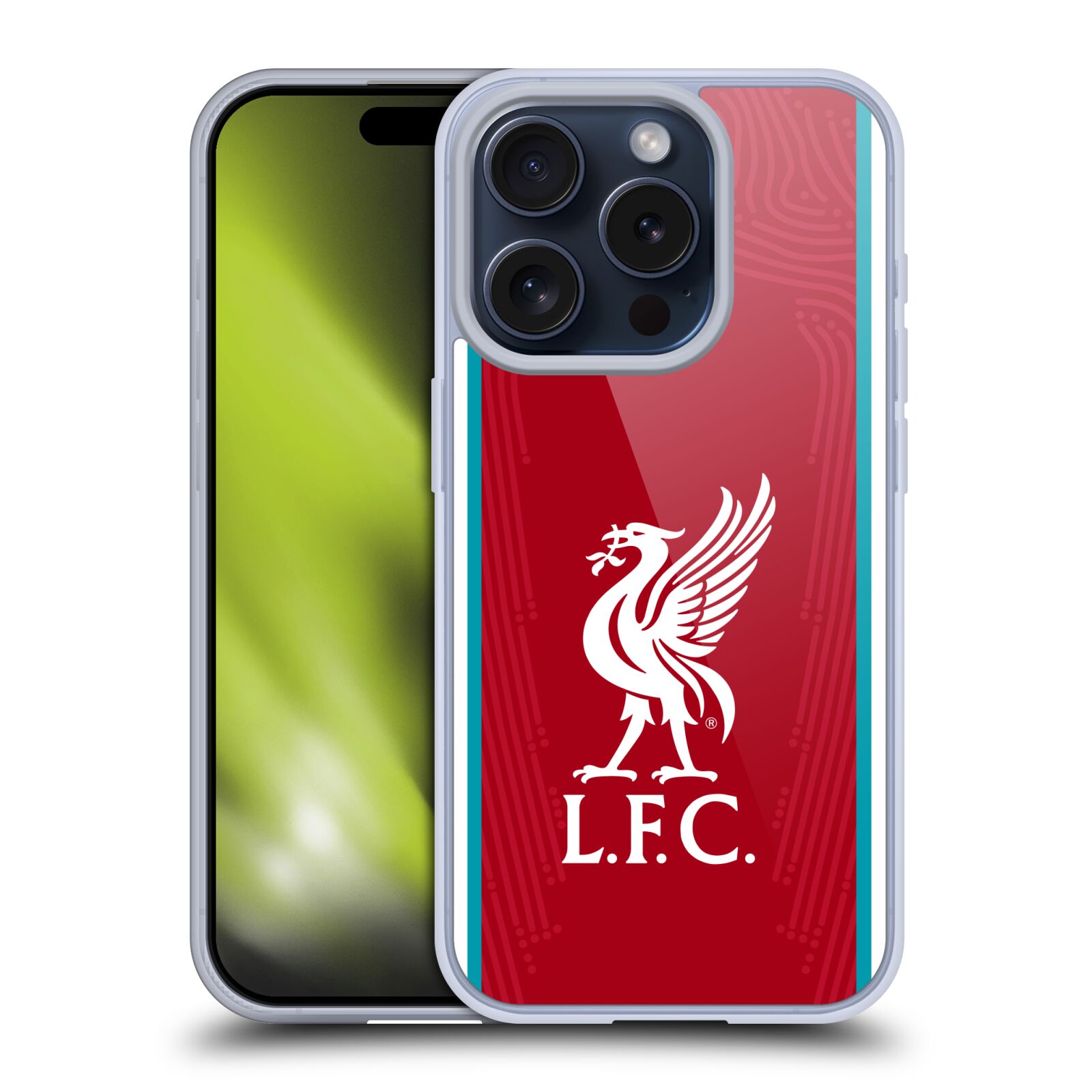 LIVERPOOL FC LFC 2020/21 SOFT GEL CASE FOR APPLE iPHONE PHONES - Picture 8 of 8
