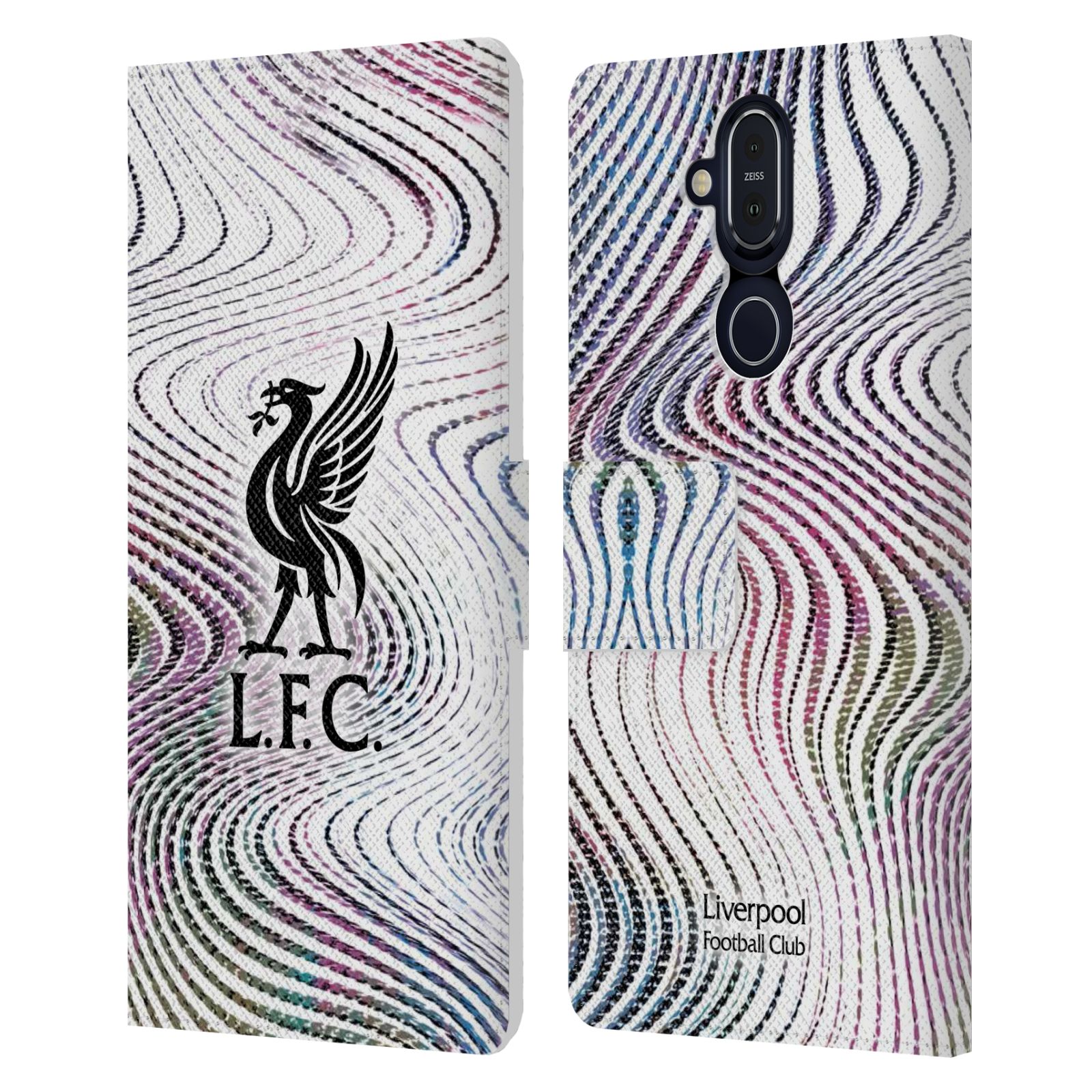 LIVERPOOL FC LFC 2022/23 KIT PU LEATHER BOOK WALLET CASE COVER FOR NOKIA PHONES - Picture 7 of 8