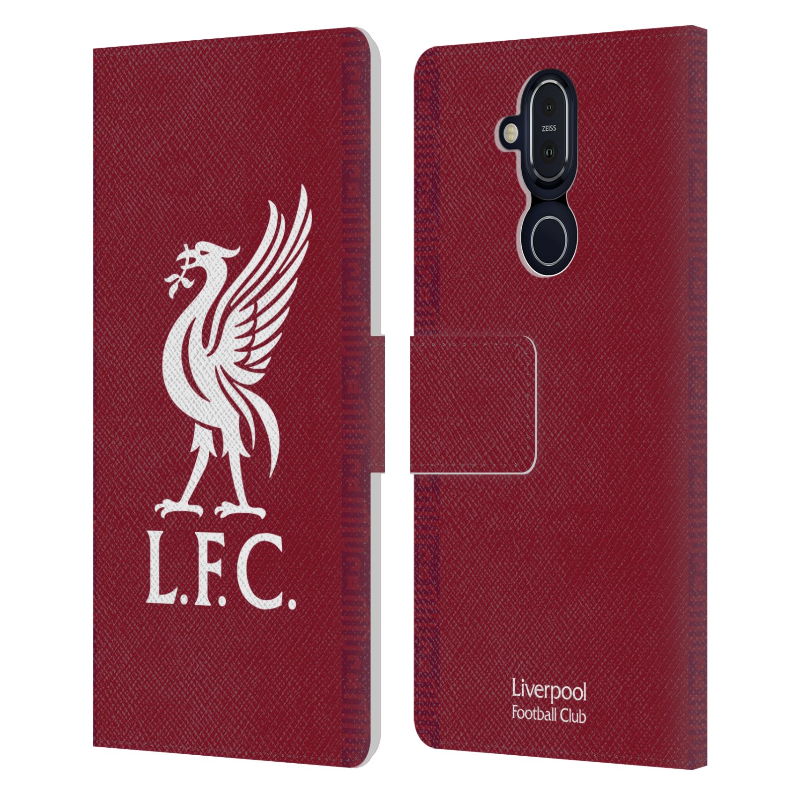 LIVERPOOL FC LFC 2022/23 KIT PU LEATHER BOOK WALLET CASE COVER FOR NOKIA PHONES - Picture 8 of 8