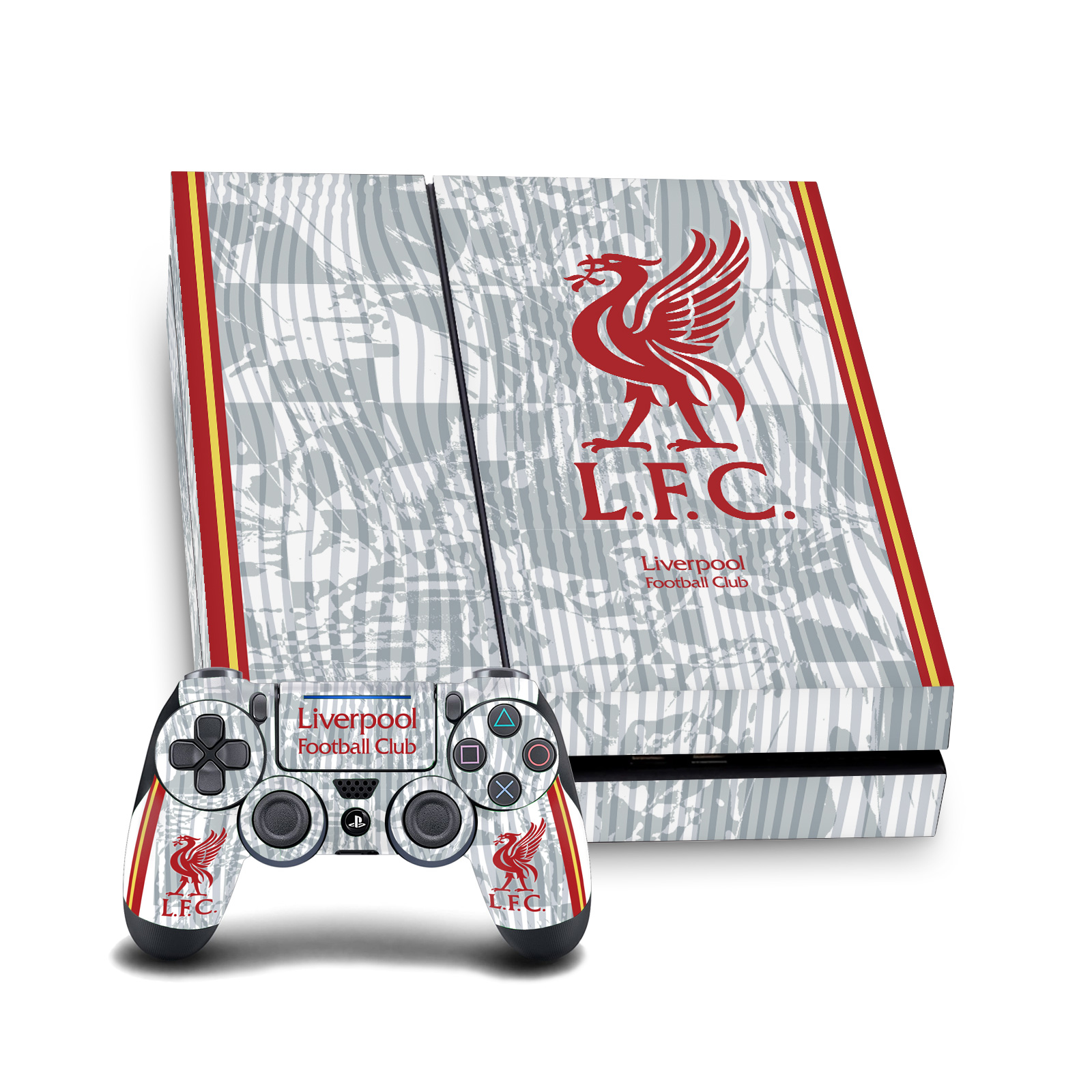 LIVERPOOL FC LFC 2024/25 VINYL SKIN DECAL FOR SONY PS4 CONSOLE & CONTROLLER