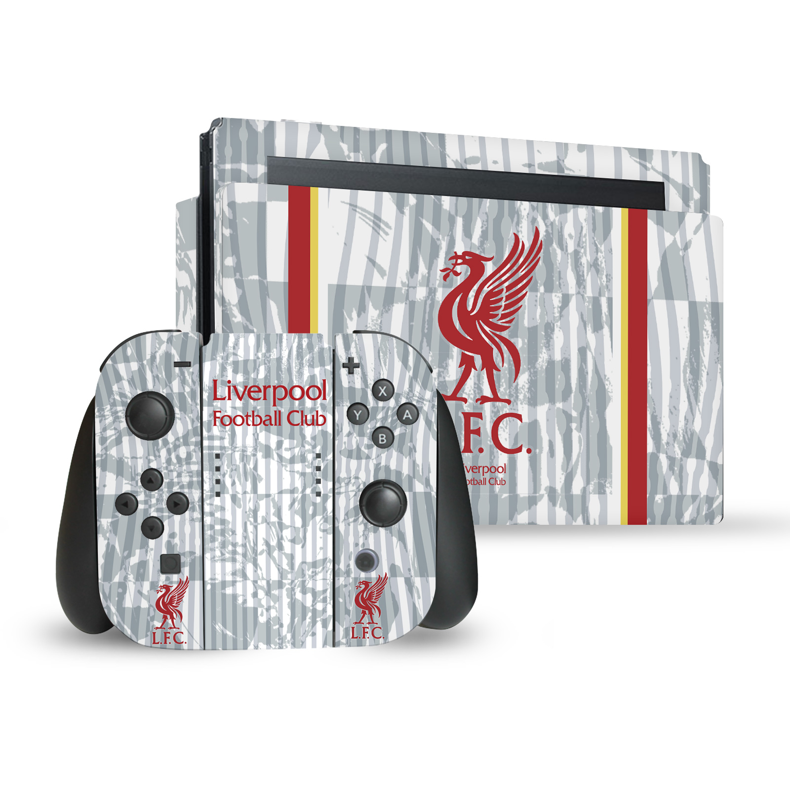 OFFICIAL LIVERPOOL FOOTBALL CLUB 2024/25 VINYL SKIN FOR NINTENDO SWITCH BUNDLE