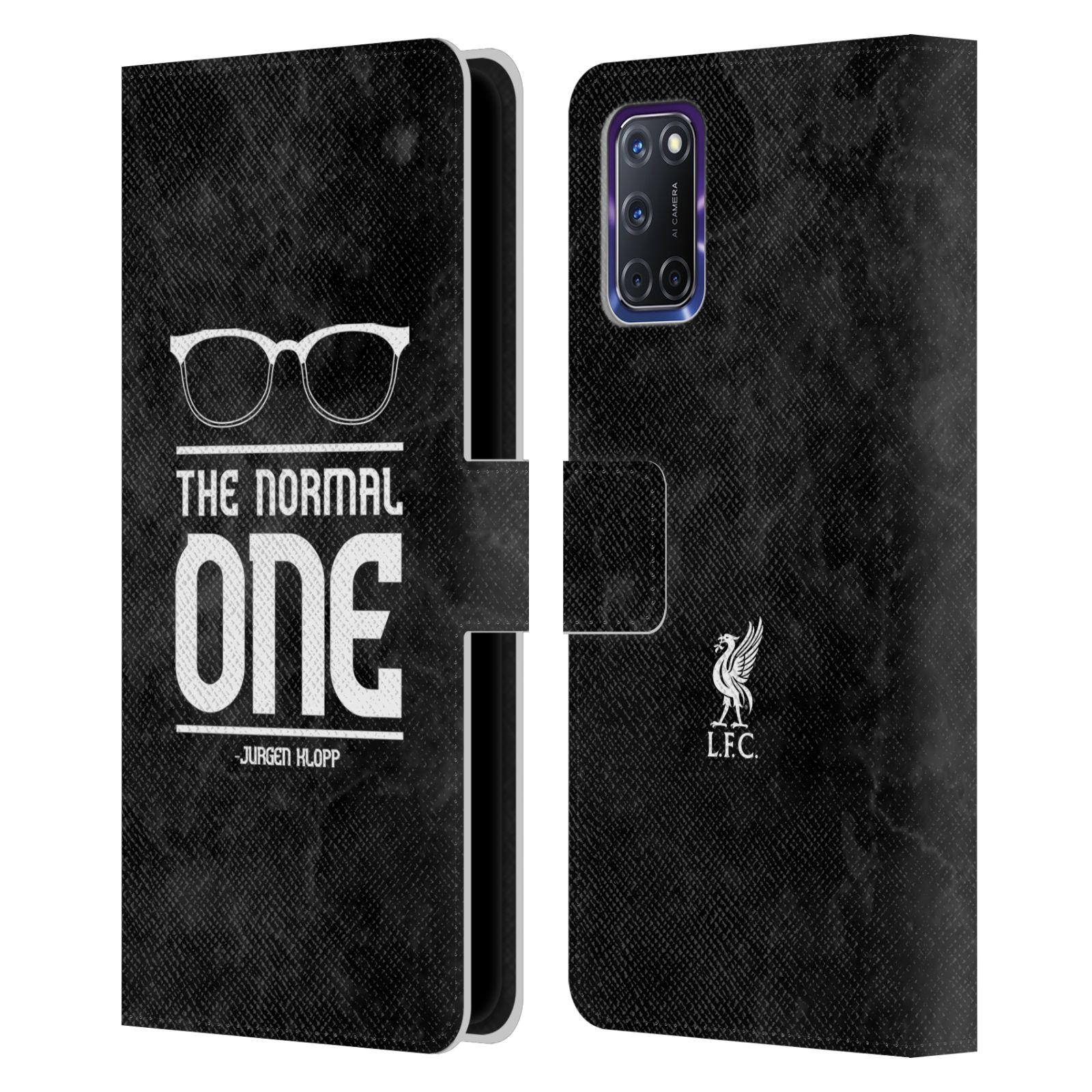 LIVERPOOL FC LFC KLOPP ICONS PU LEATHER BOOK WALLET CASE COVER FOR OPPO PHONES - Picture 7 of 13