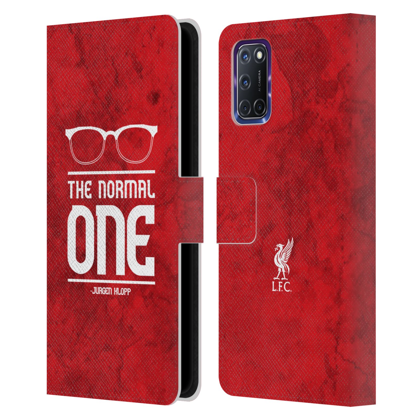LIVERPOOL FC LFC KLOPP ICONS PU LEATHER BOOK WALLET CASE COVER FOR OPPO PHONES - Picture 8 of 13