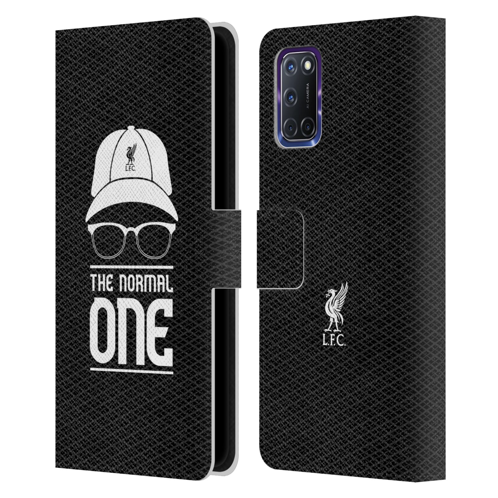 LIVERPOOL FC LFC KLOPP ICONS PU LEATHER BOOK WALLET CASE COVER FOR OPPO PHONES - Picture 9 of 13