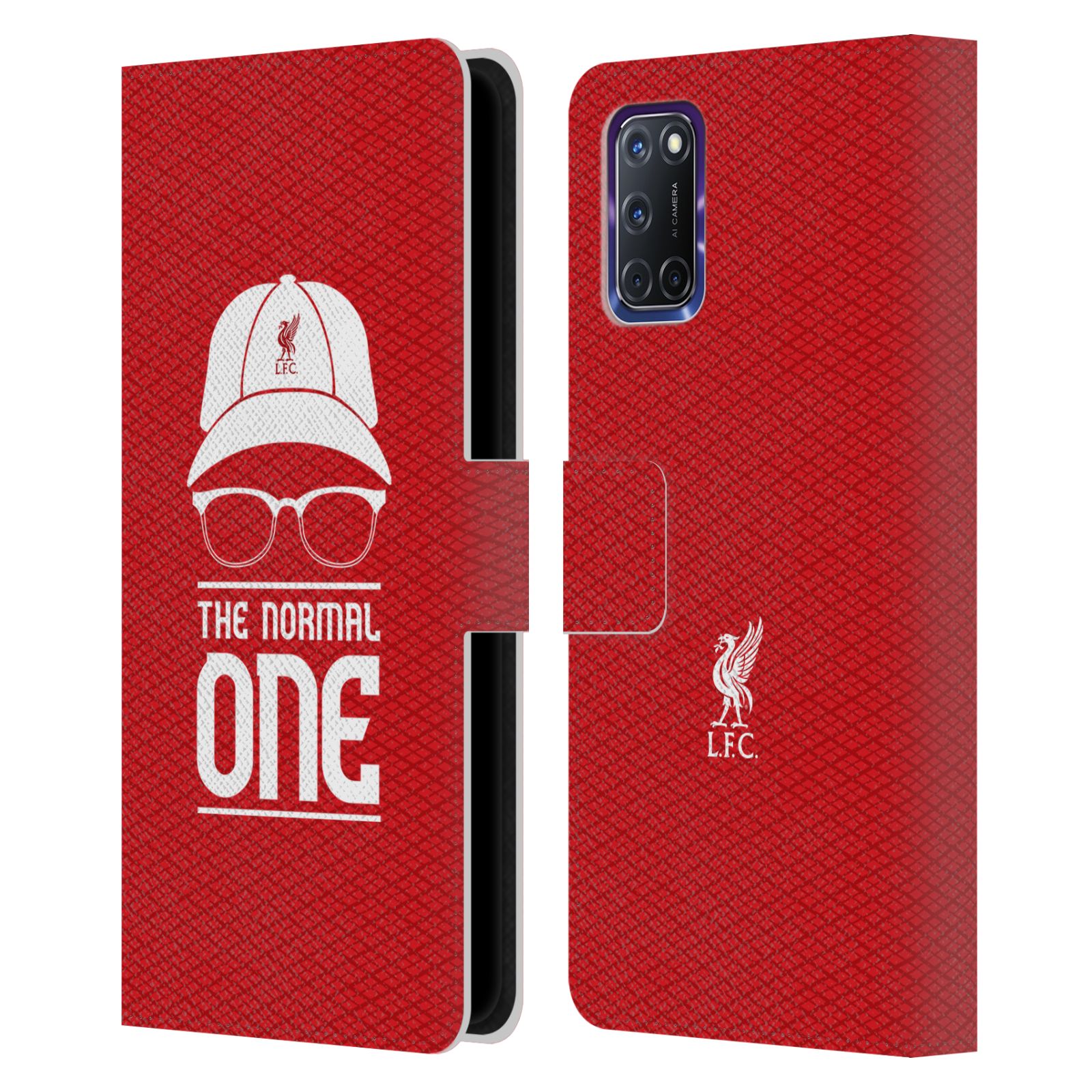LIVERPOOL FC LFC KLOPP ICONS PU LEATHER BOOK WALLET CASE COVER FOR OPPO PHONES - Picture 10 of 13