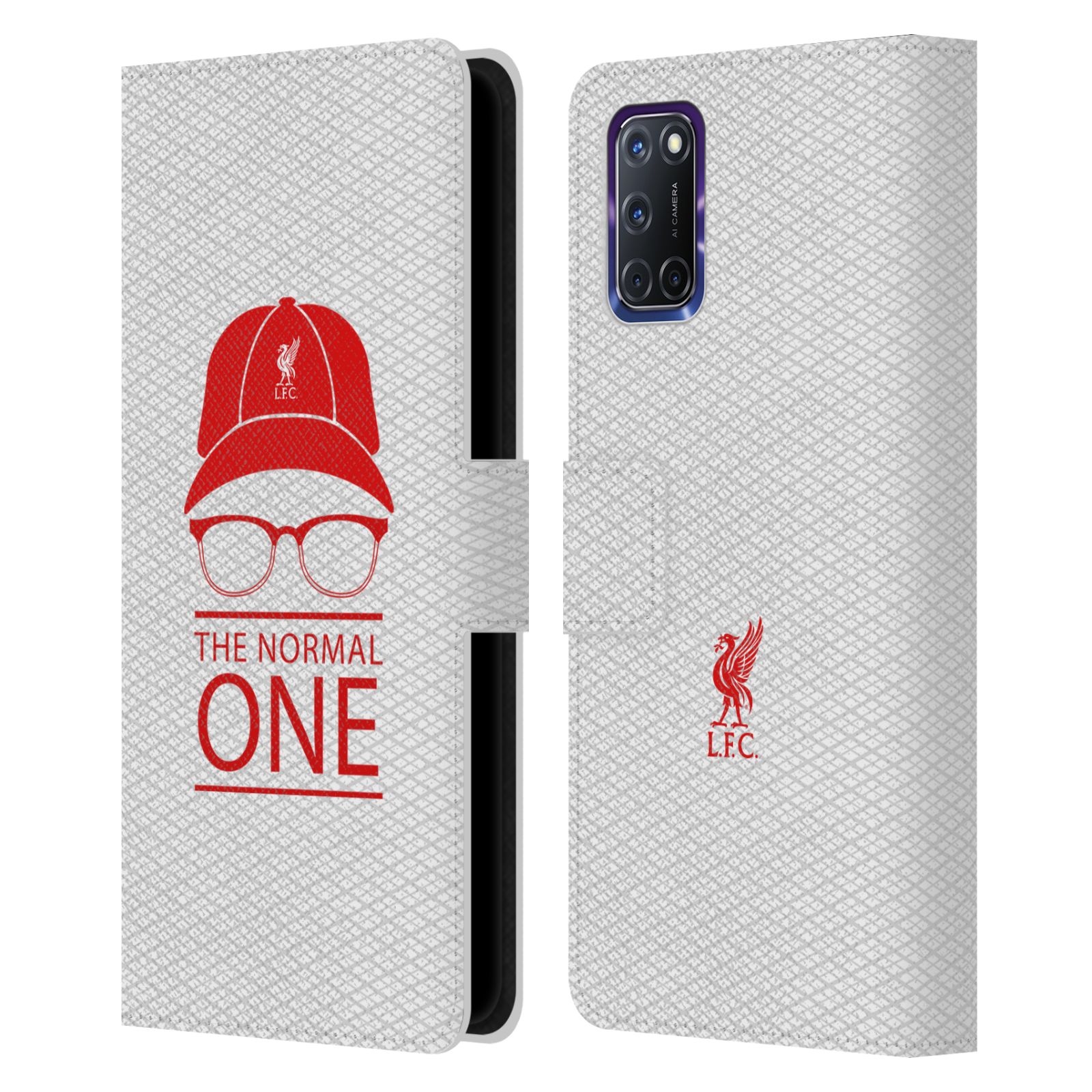 LIVERPOOL FC LFC KLOPP ICONS PU LEATHER BOOK WALLET CASE COVER FOR OPPO PHONES - Picture 11 of 13