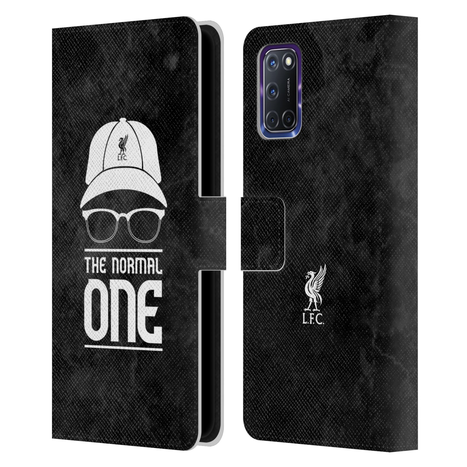 LIVERPOOL FC LFC KLOPP ICONS PU LEATHER BOOK WALLET CASE COVER FOR OPPO PHONES - Picture 12 of 13