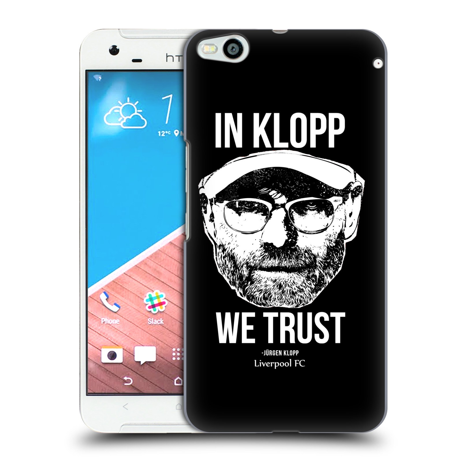 FUNDA TRASERA RÍGIDA OFICIAL LIVERPOOL CLUB DE FÚTBOL JURGEN KLOPP PARA TELÉFONOS HTC 2 - Imagen 8 de 19