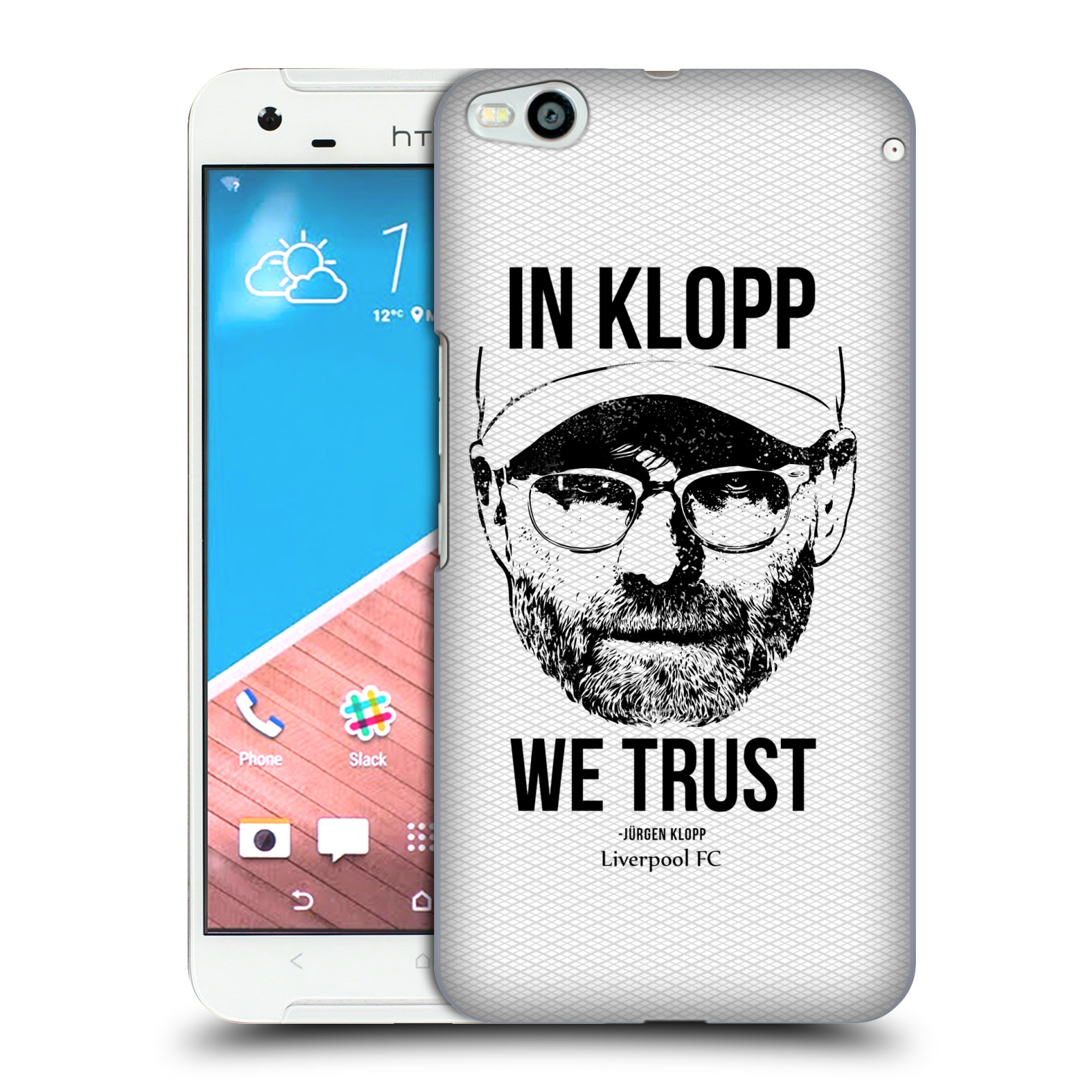 FUNDA TRASERA RÍGIDA OFICIAL LIVERPOOL CLUB DE FÚTBOL JURGEN KLOPP PARA TELÉFONOS HTC 2 - Imagen 10 de 19