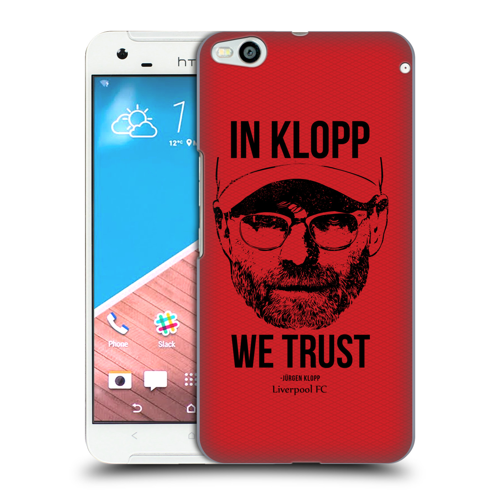 FUNDA TRASERA RÍGIDA OFICIAL LIVERPOOL CLUB DE FÚTBOL JURGEN KLOPP PARA TELÉFONOS HTC 2 - Imagen 9 de 19