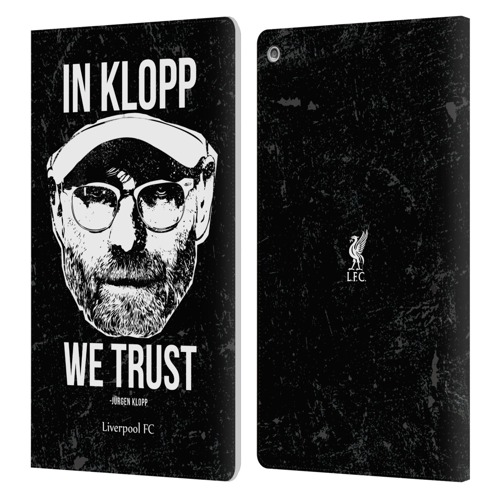 LIVERPOOL FC LFC JURGEN KLOPP ILLUSTRATIONS PU LEATHER BOOK CASE FOR AMAZON FIRE - Picture 7 of 18