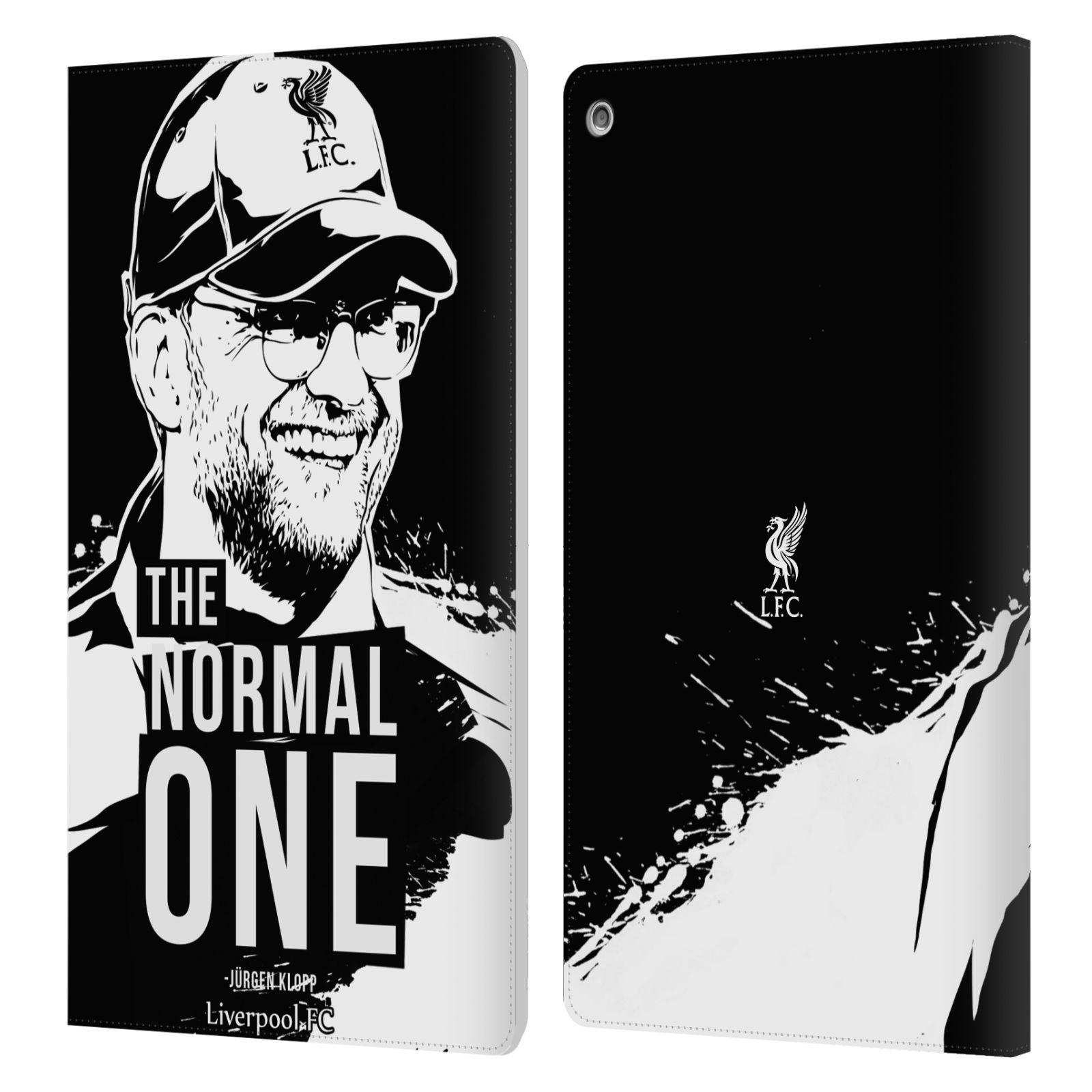LIVERPOOL FC LFC JURGEN KLOPP ILLUSTRATIONS PU LEATHER BOOK CASE FOR AMAZON FIRE - Picture 12 of 18