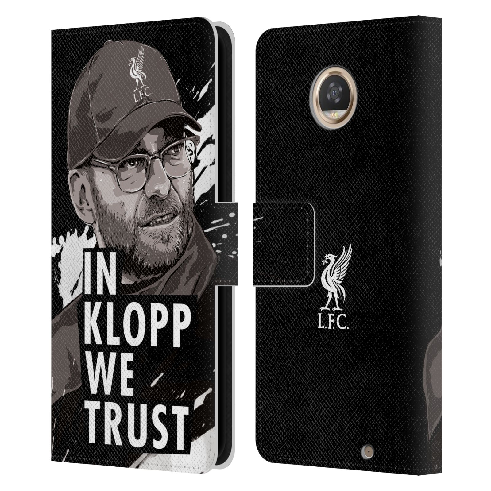 LIVERPOOL FC LFC JURGEN KLOPP PU LEATHER BOOK WALLET CASE FOR MOTOROLA PHONES 2 - Picture 14 of 18