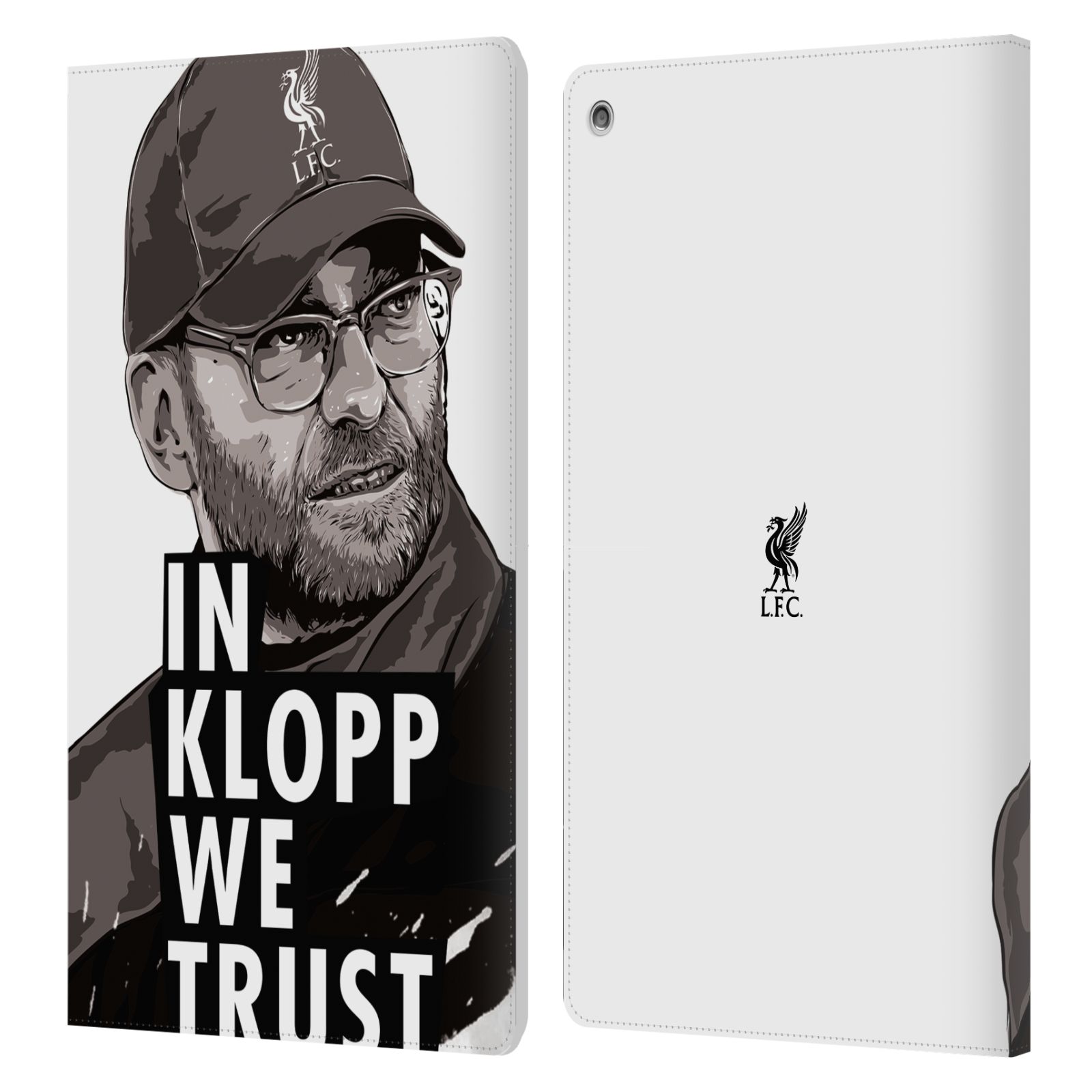 LIVERPOOL FC LFC JURGEN KLOPP ILLUSTRATIONS PU LEATHER BOOK CASE FOR AMAZON FIRE - Picture 16 of 18