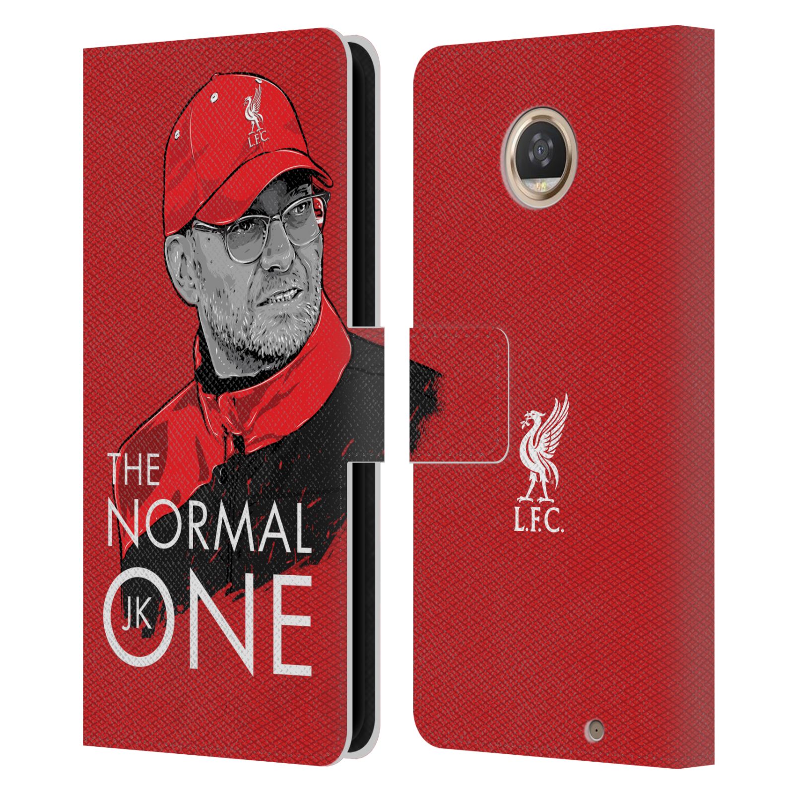 LIVERPOOL FC LFC JURGEN KLOPP PU LEATHER BOOK WALLET CASE FOR MOTOROLA PHONES 2 - Picture 18 of 18