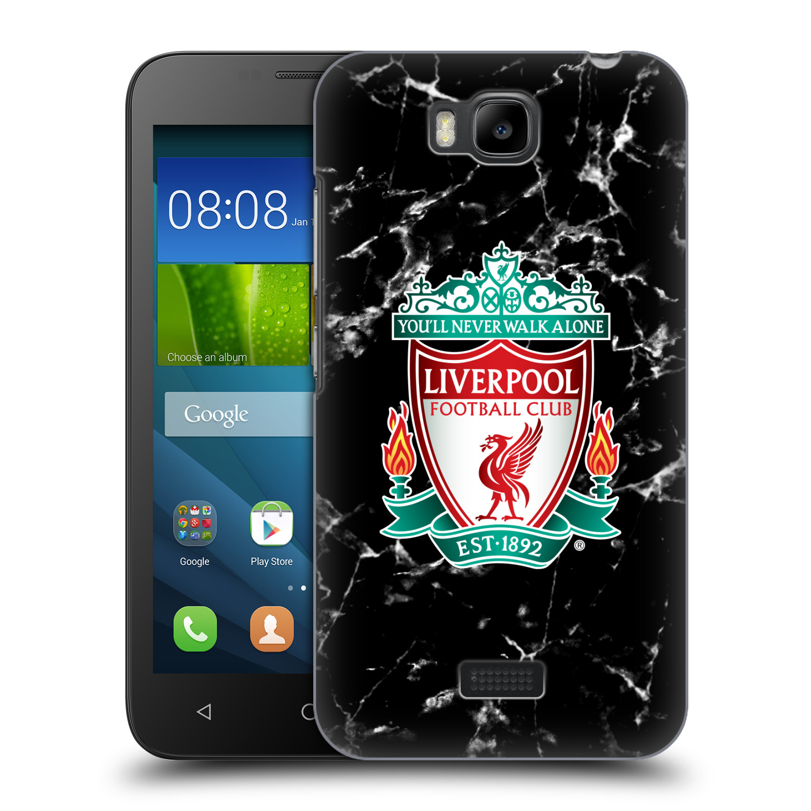 OFFICIAL LIVERPOOL FOOTBALL CLUB MARBLE HARD BACK CASE FOR HUAWEI PHONES 2 - Picture 8 of 11