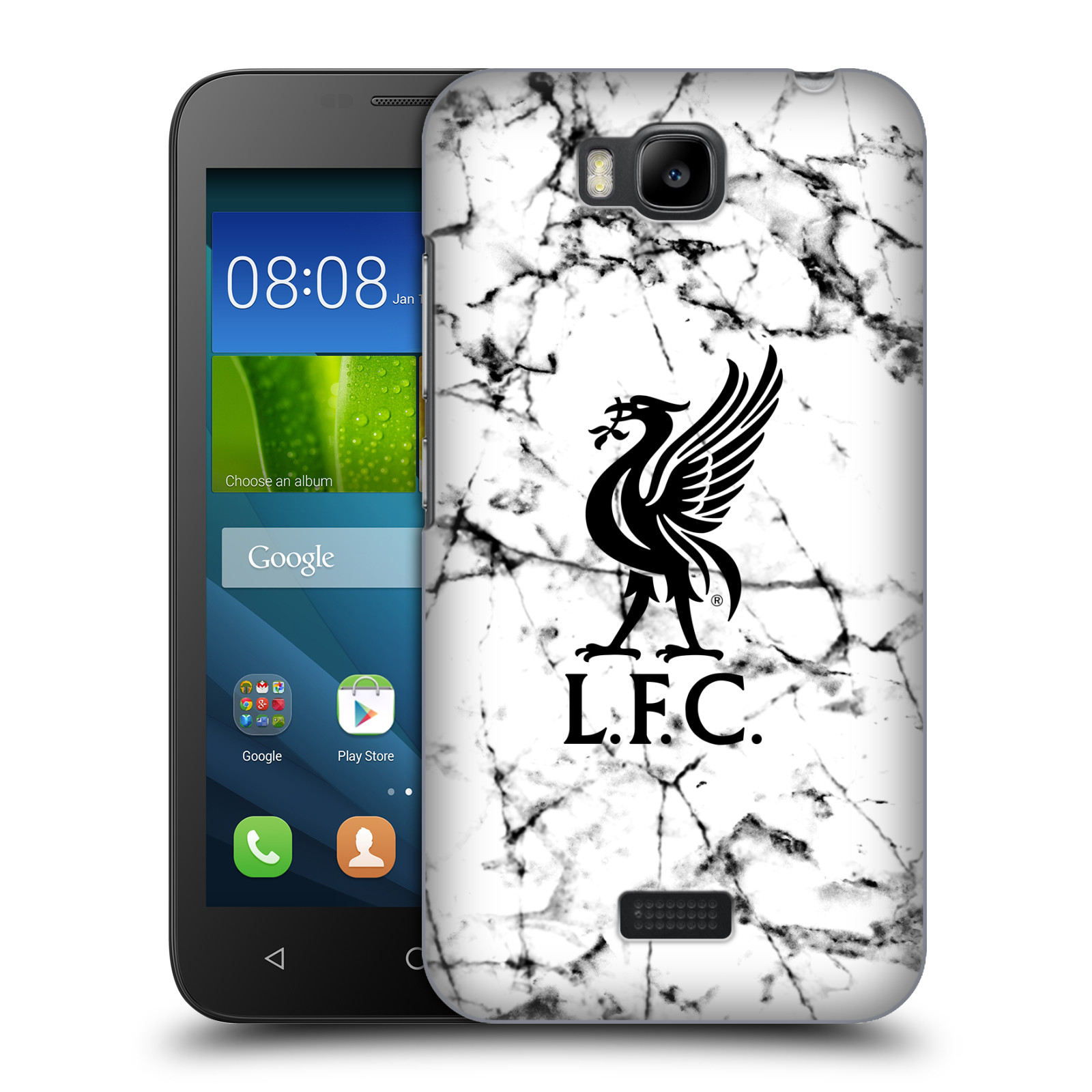 OFFICIAL LIVERPOOL FOOTBALL CLUB MARBLE HARD BACK CASE FOR HUAWEI PHONES 2 - Picture 9 of 11
