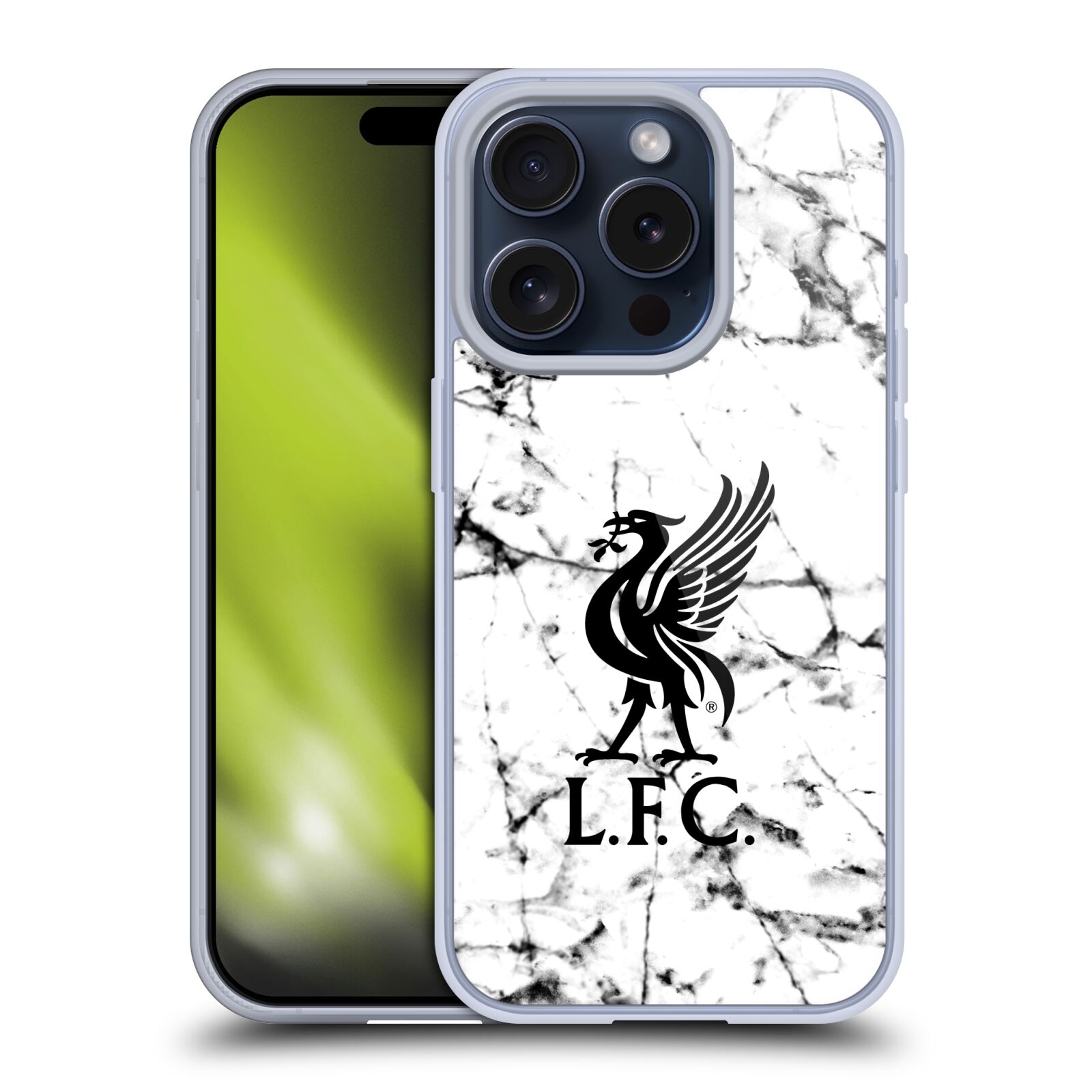 OFFICIAL LIVERPOOL FOOTBALL CLUB MARBLE SOFT GEL CASE FOR APPLE iPHONE PHONES - Picture 9 of 11