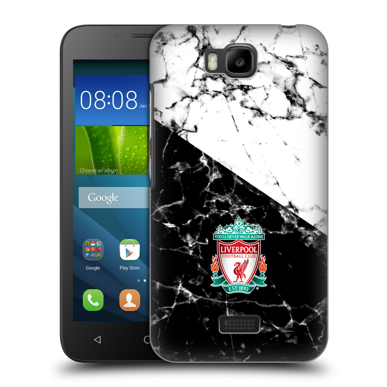 OFFICIAL LIVERPOOL FOOTBALL CLUB MARBLE HARD BACK CASE FOR HUAWEI PHONES 2 - Picture 10 of 11