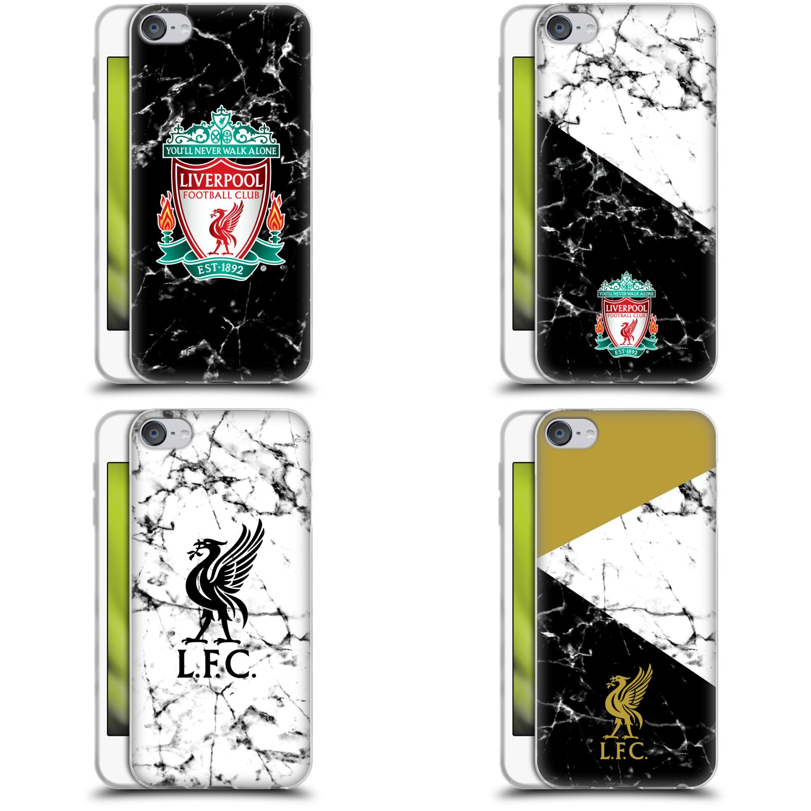 OFFICIAL LIVERPOOL FOOTBALL CLUB 2017//18 MARBLE CASE FOR APPLE iPOD TOUCH MP3