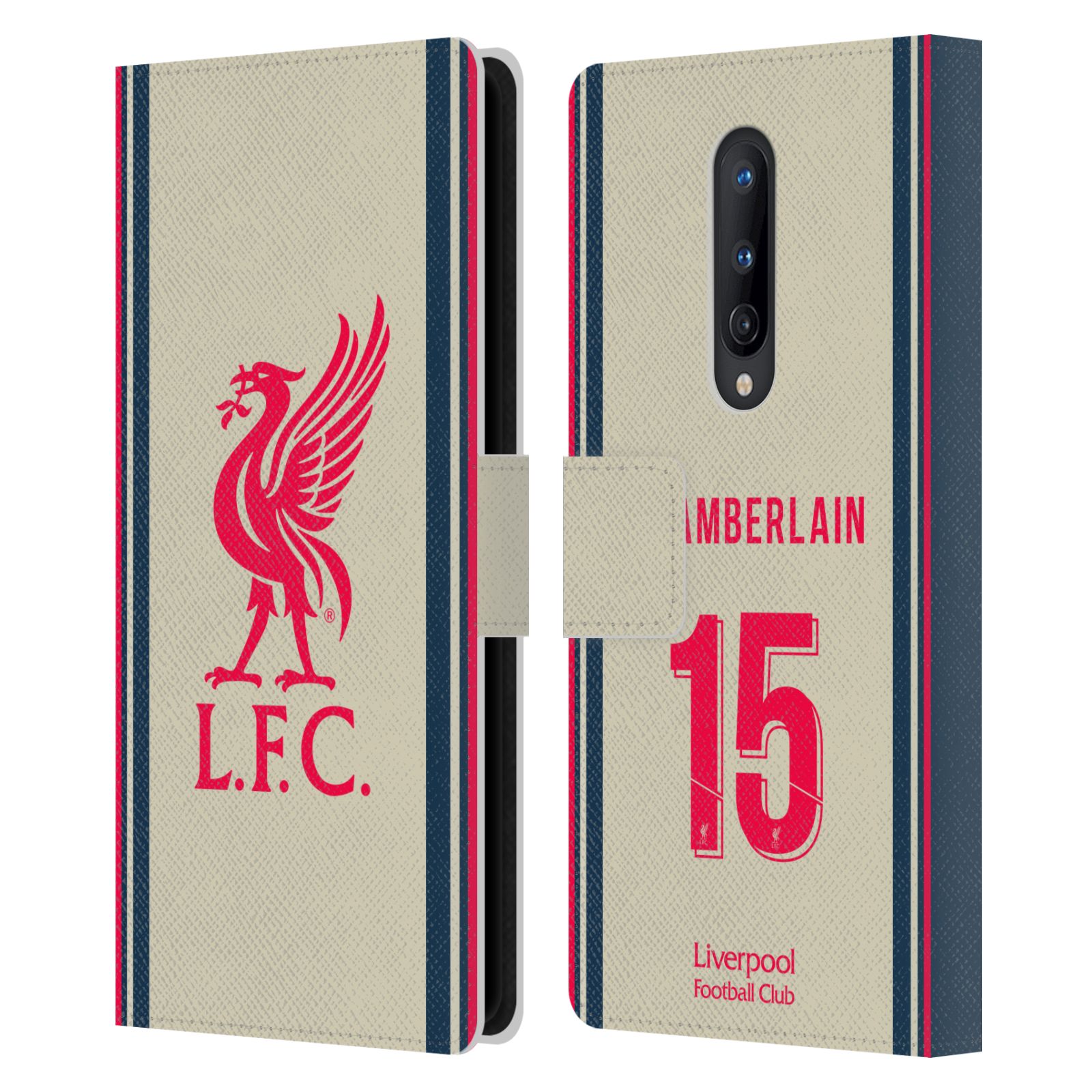 LIVERPOOL FC LFC 2021/22 PLAYERS AWAY KIT 2ND GROUP PU LEATHER BOOK CASE ONEPLUS - Picture 7 of 12