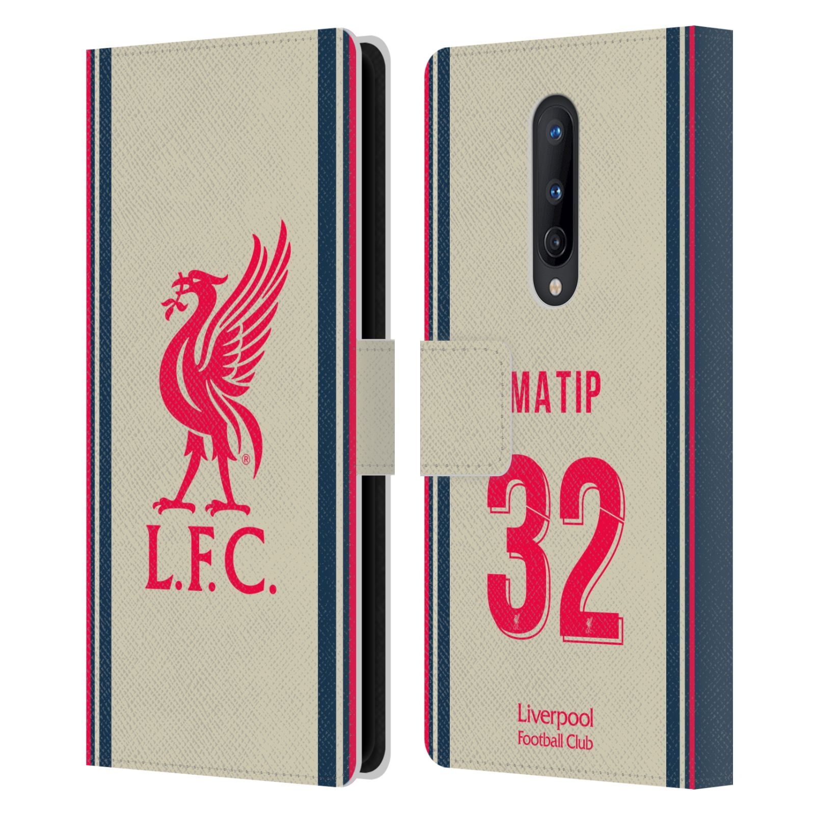 LIVERPOOL FC LFC 2021/22 PLAYERS AWAY KIT 2ND GROUP PU LEATHER BOOK CASE ONEPLUS - Picture 11 of 12