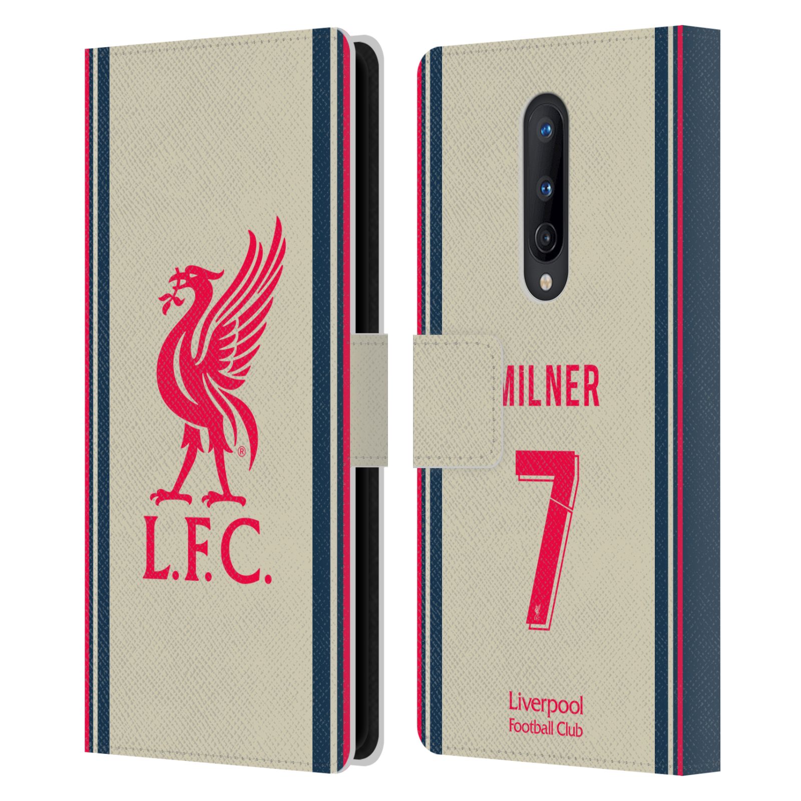 LIVERPOOL FC LFC 2021/22 PLAYERS AWAY KIT 2ND GROUP PU LEATHER BOOK CASE ONEPLUS - Picture 9 of 12