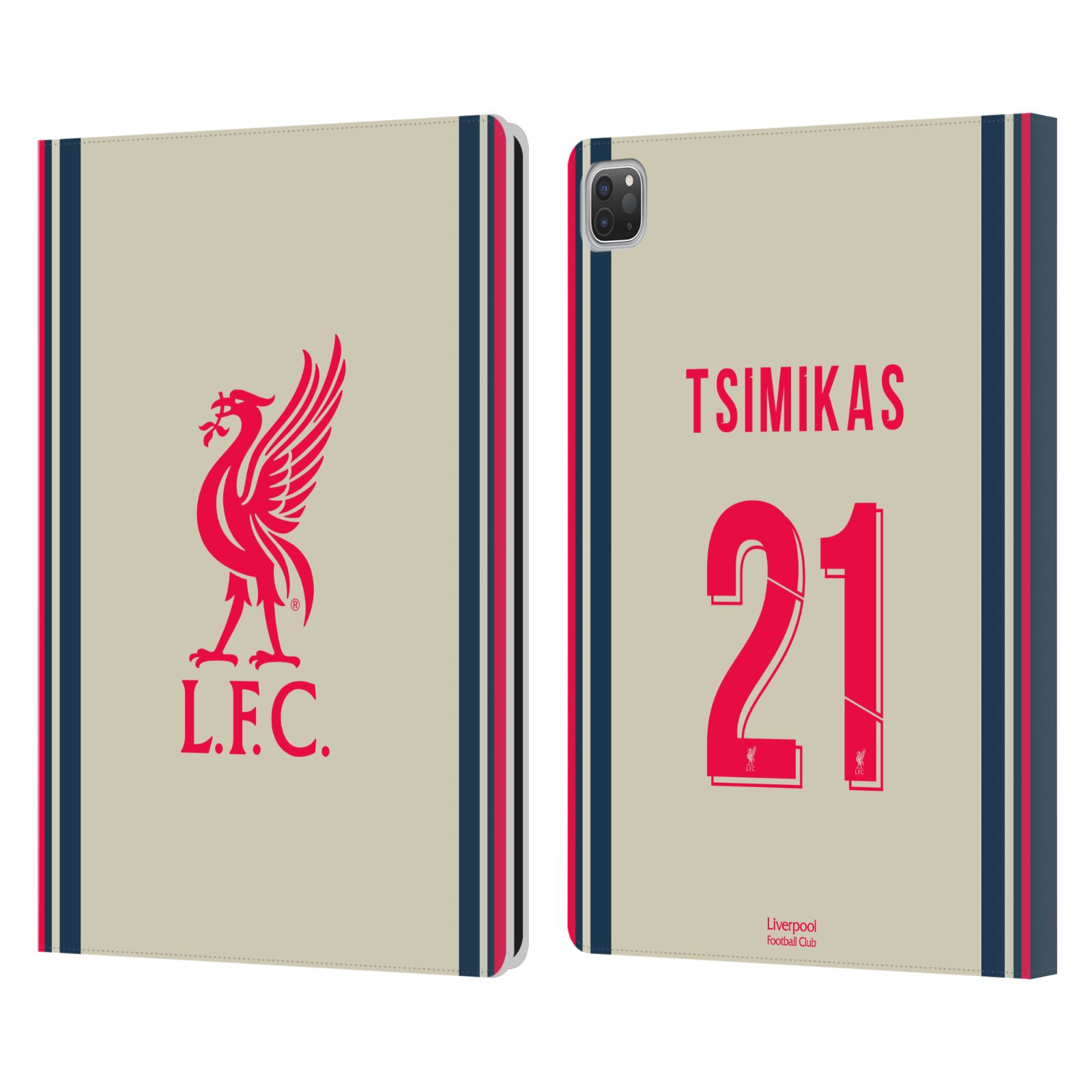 LIVERPOOL FC 2021/22 PLAYERS AWAY KIT 2ND GROUP PU LEATHER BOOK CASE APPLE iPAD - 第 12/12 張圖片