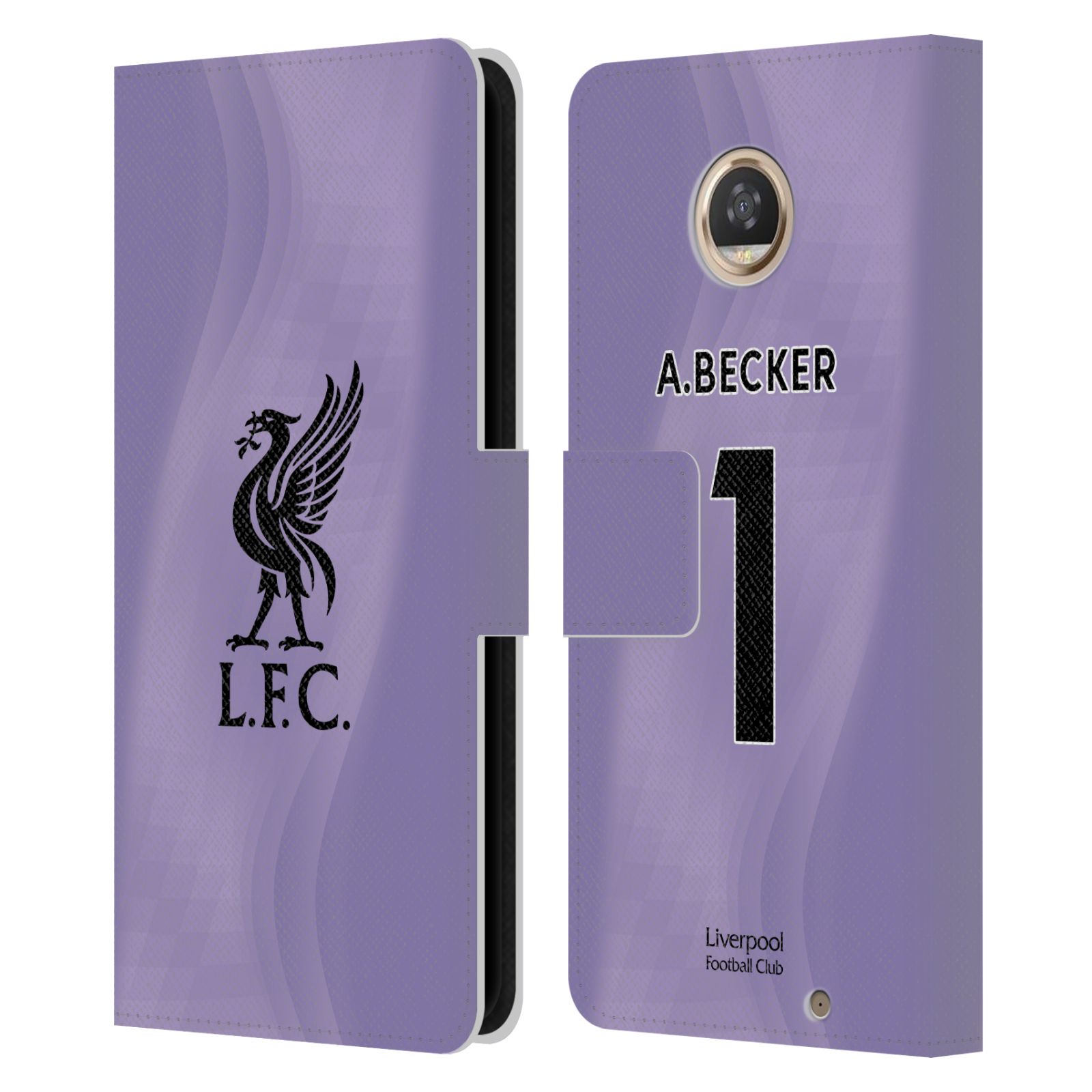 LIVERPOOL FC 2022/23 PLAYERS HOME KIT PU LEATHER BOOK CASE FOR MOTOROLA PHONES - Picture 7 of 22