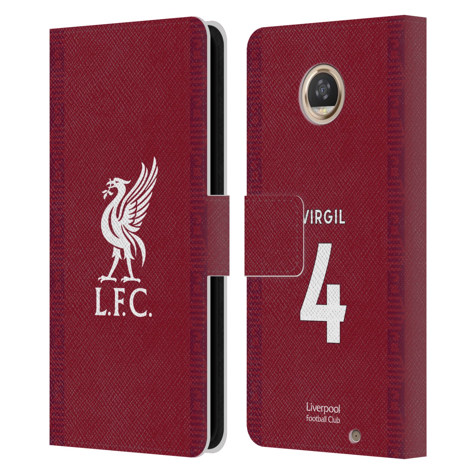 LIVERPOOL FC 2022/23 PLAYERS HOME KIT PU LEATHER BOOK CASE FOR MOTOROLA PHONES - Picture 22 of 22