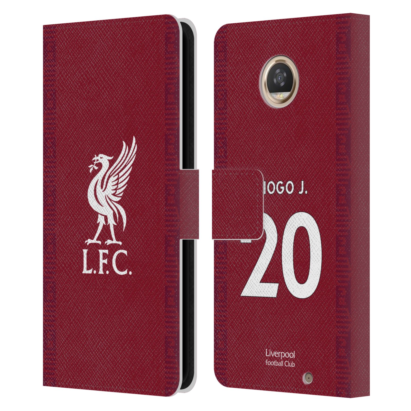 LIVERPOOL FC 2022/23 PLAYERS HOME KIT PU LEATHER BOOK CASE FOR MOTOROLA PHONES - Picture 11 of 22