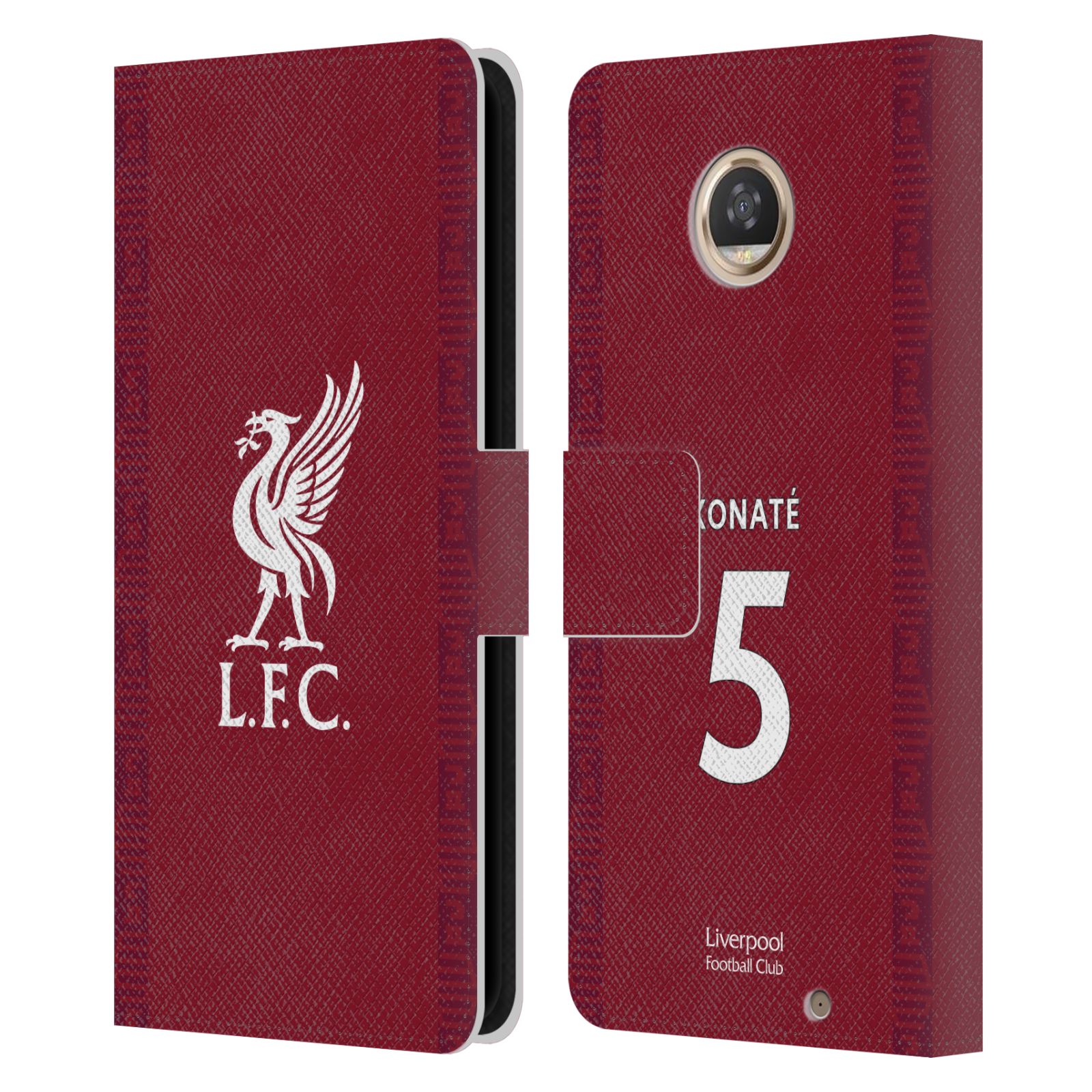 LIVERPOOL FC 2022/23 PLAYERS HOME KIT PU LEATHER BOOK CASE FOR MOTOROLA PHONES - Picture 14 of 22