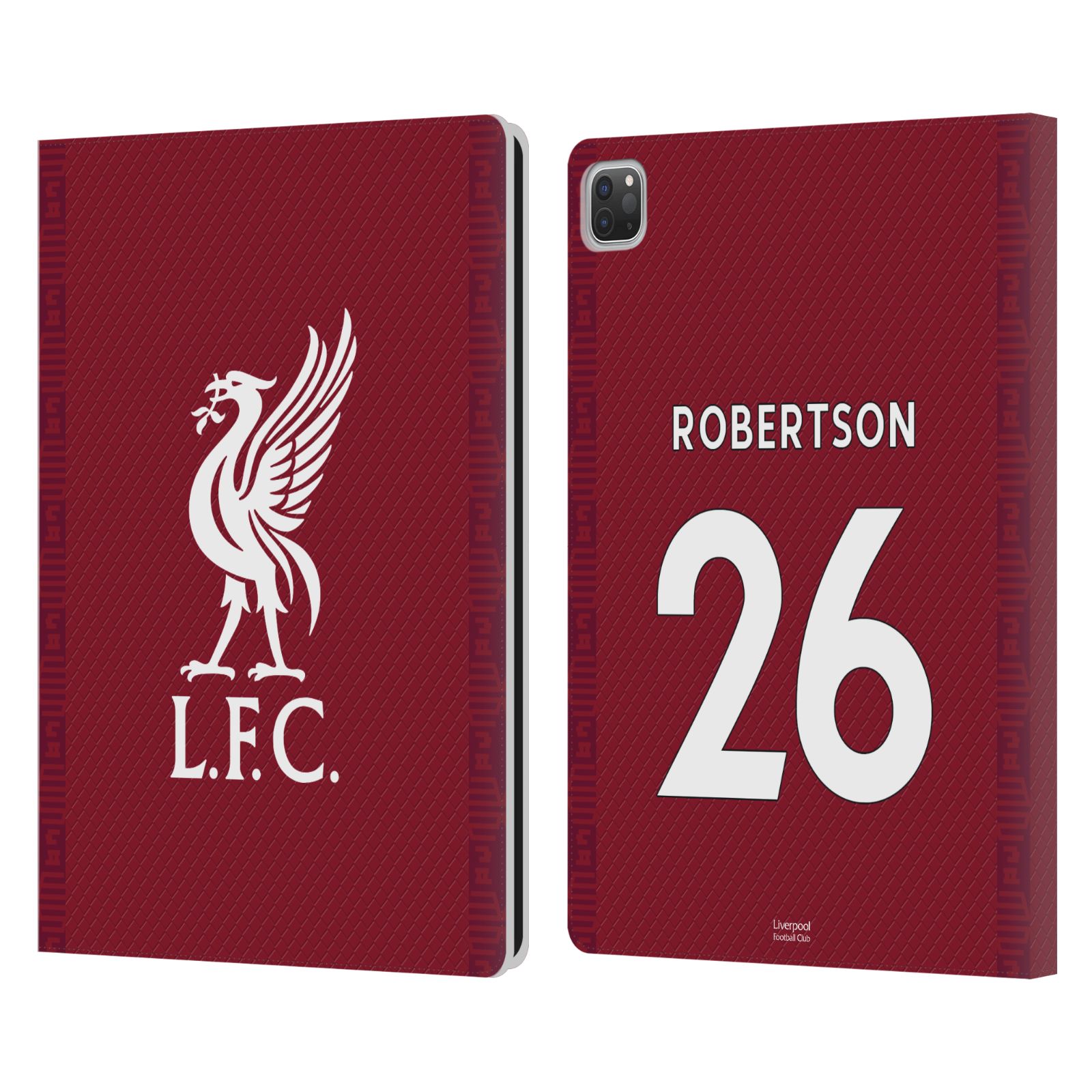 LIVERPOOL FC LFC 2022/23 PLAYERS HOME KIT PU LEATHER BOOK CASE FOR APPLE iPAD