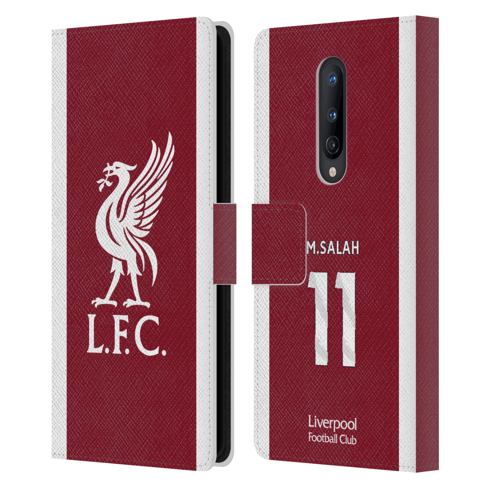 LIVERPOOL FC 2023/24 PLAYERS HOME KIT PU LEATHER BOOK CASE FOR ONEPLUS PHONES - Picture 10 of 13