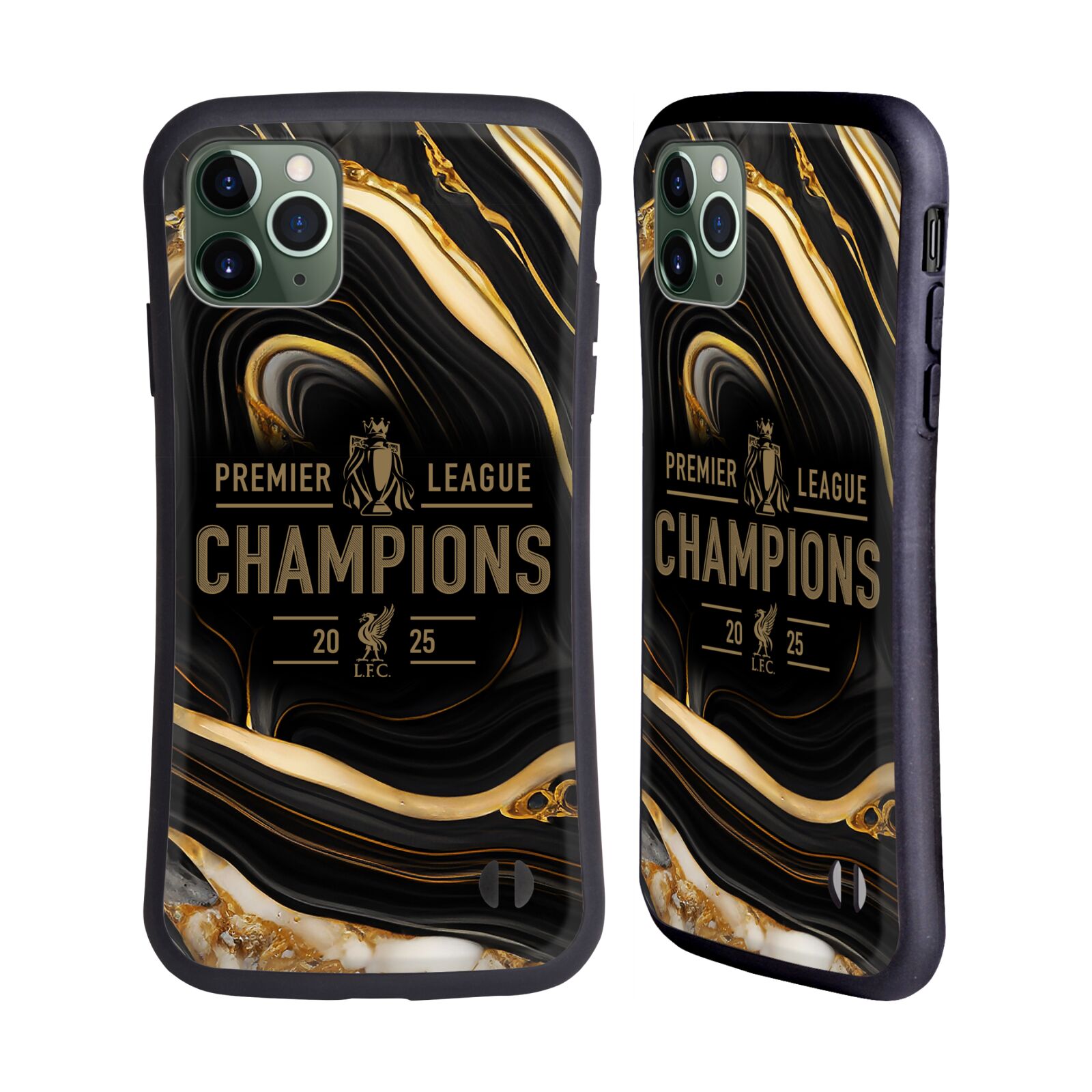 LIVERPOOL FC 2025 PREMIER LEAGUE CHAMPIONS HYBRID HÜLLE FÜR APPLE iPHONES HANDYS - Bild 8 von 9