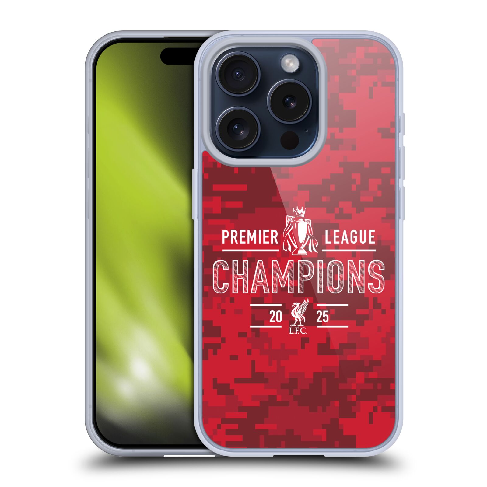 LIVERPOOL FC LFC 2025 PREMIER LEAGUE CHAMPIONS GEL CASE FOR APPLE iPHONE PHONES - Picture 9 of 9