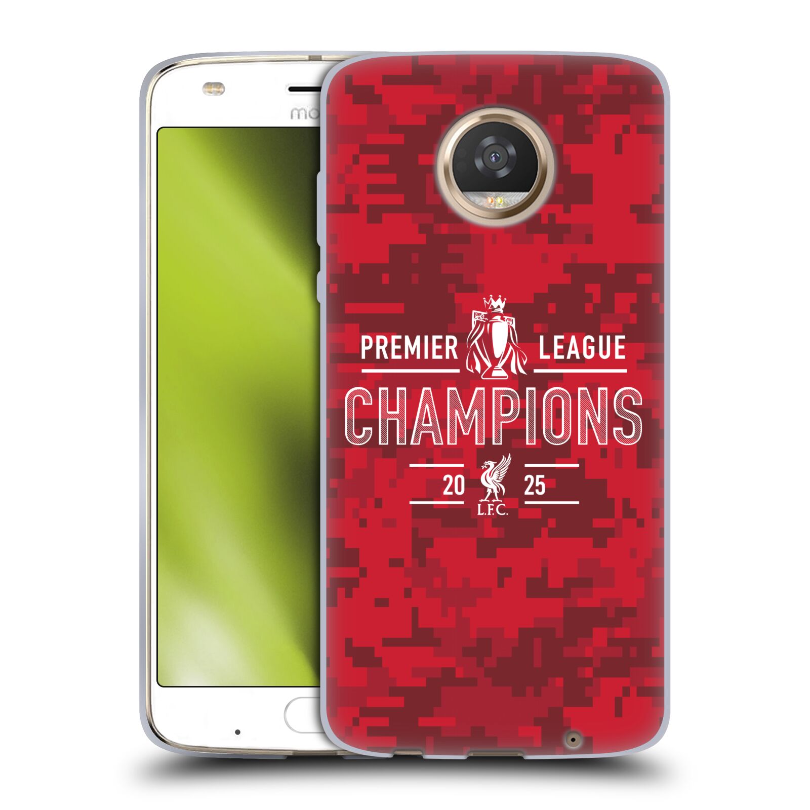 FUNDA GEL SUAVE LIVERPOOL FC LFC 2025 PREMIER LEAGUE CHAMPIONS PARA TELÉFONOS MOTOROLA - Imagen 9 de 9