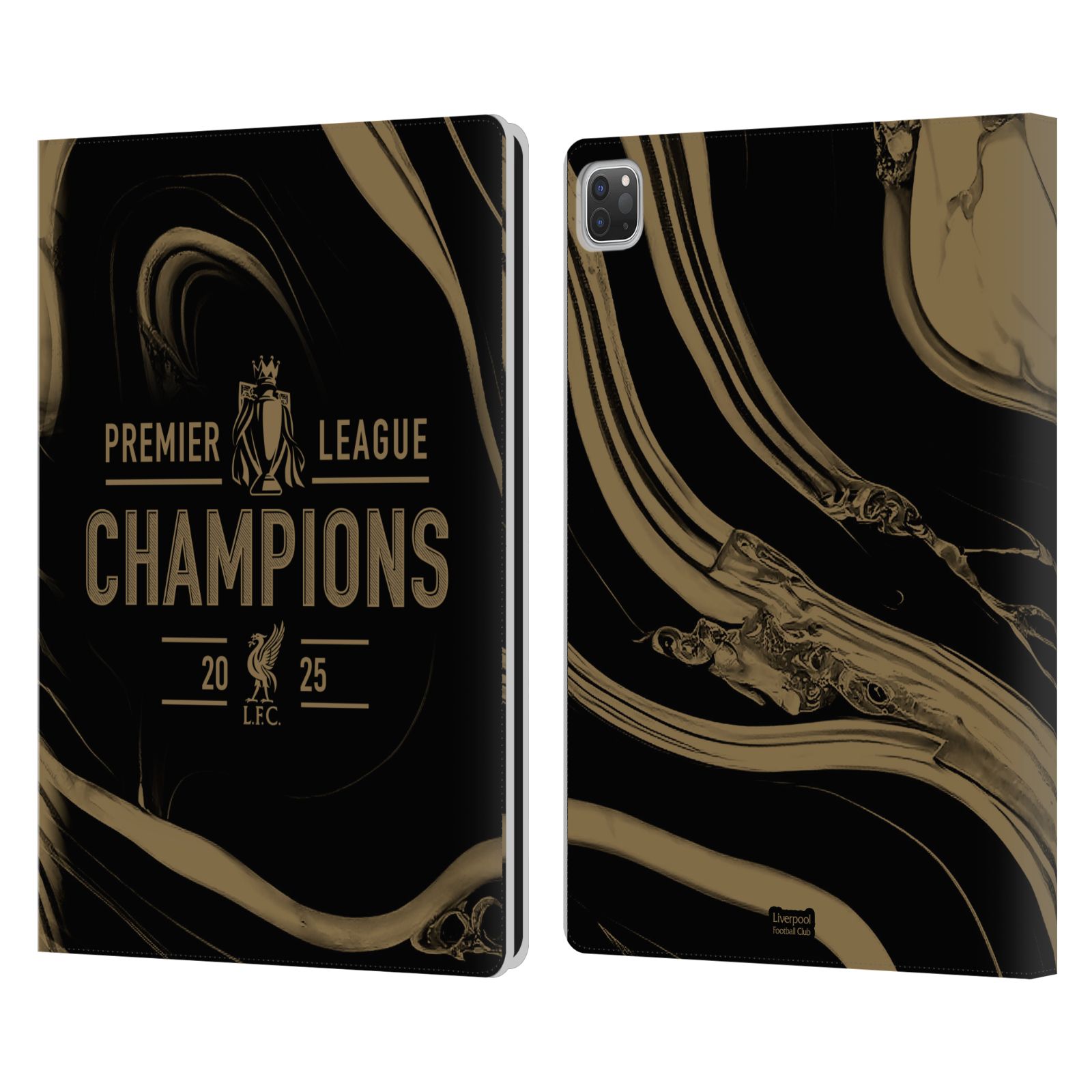 LIVERPOOL FC 2025 PREMIER LEAGUE CHAMPIONS PU LEATHER BOOK CASE FOR APPLE iPAD - Picture 8 of 10